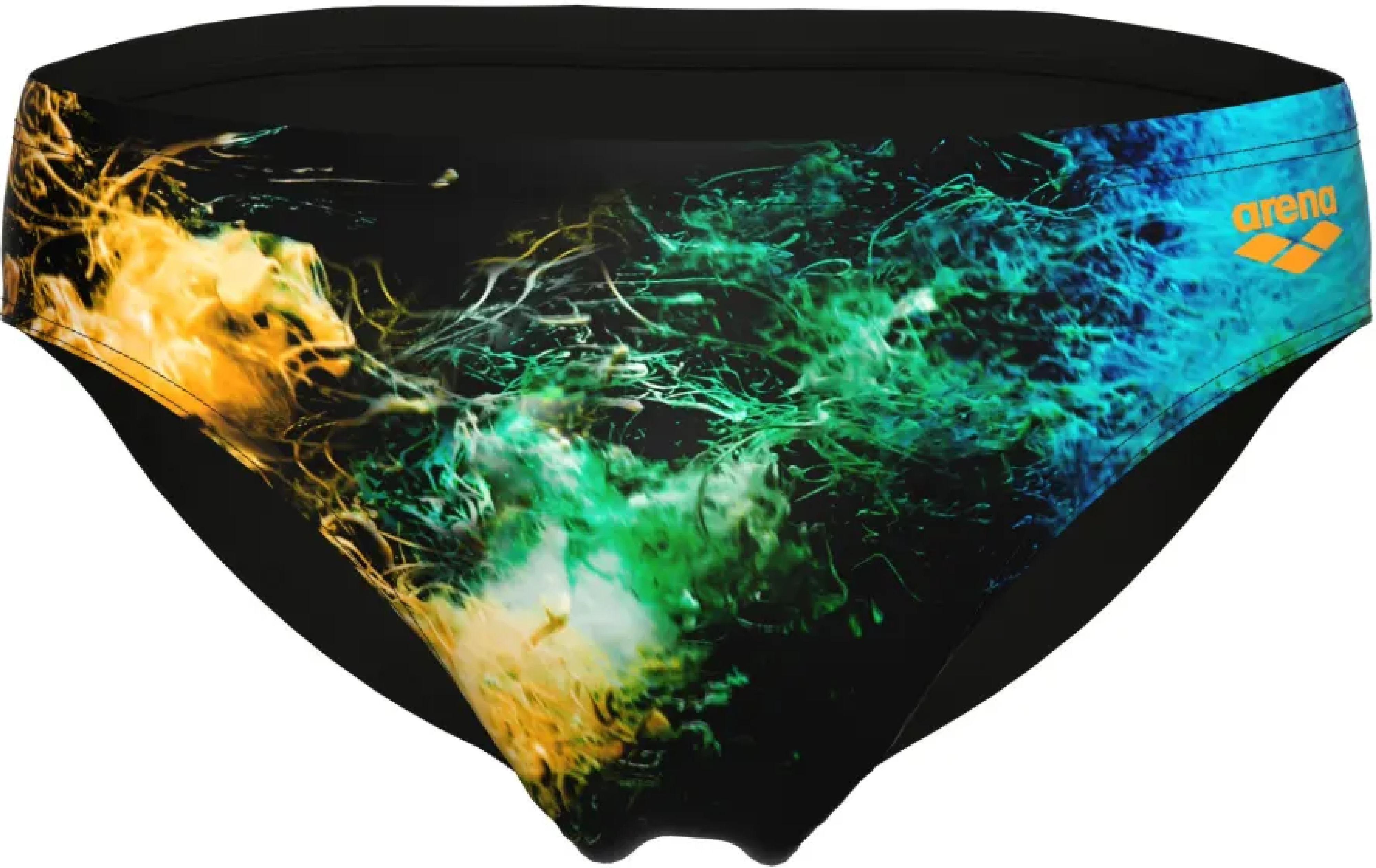 Плавки Arena Vibrant Swim Briefs 008940-550 85 черные фото3
