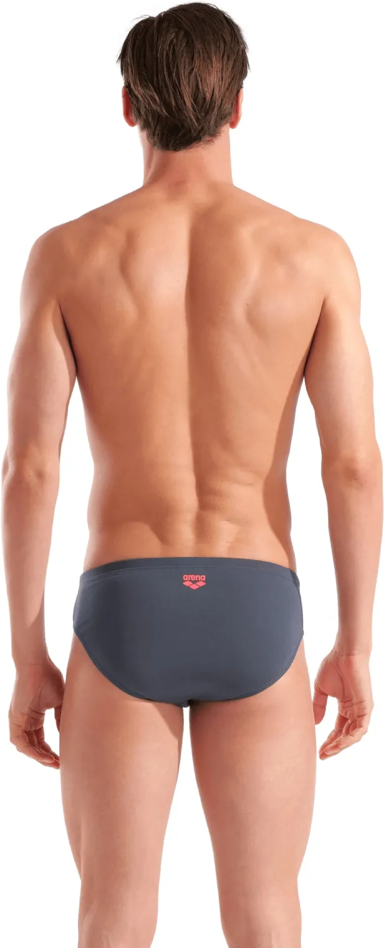 Плавки-слипы Arena Poseidonia Swim Briefs 009075-504 95 темно-серие фото2