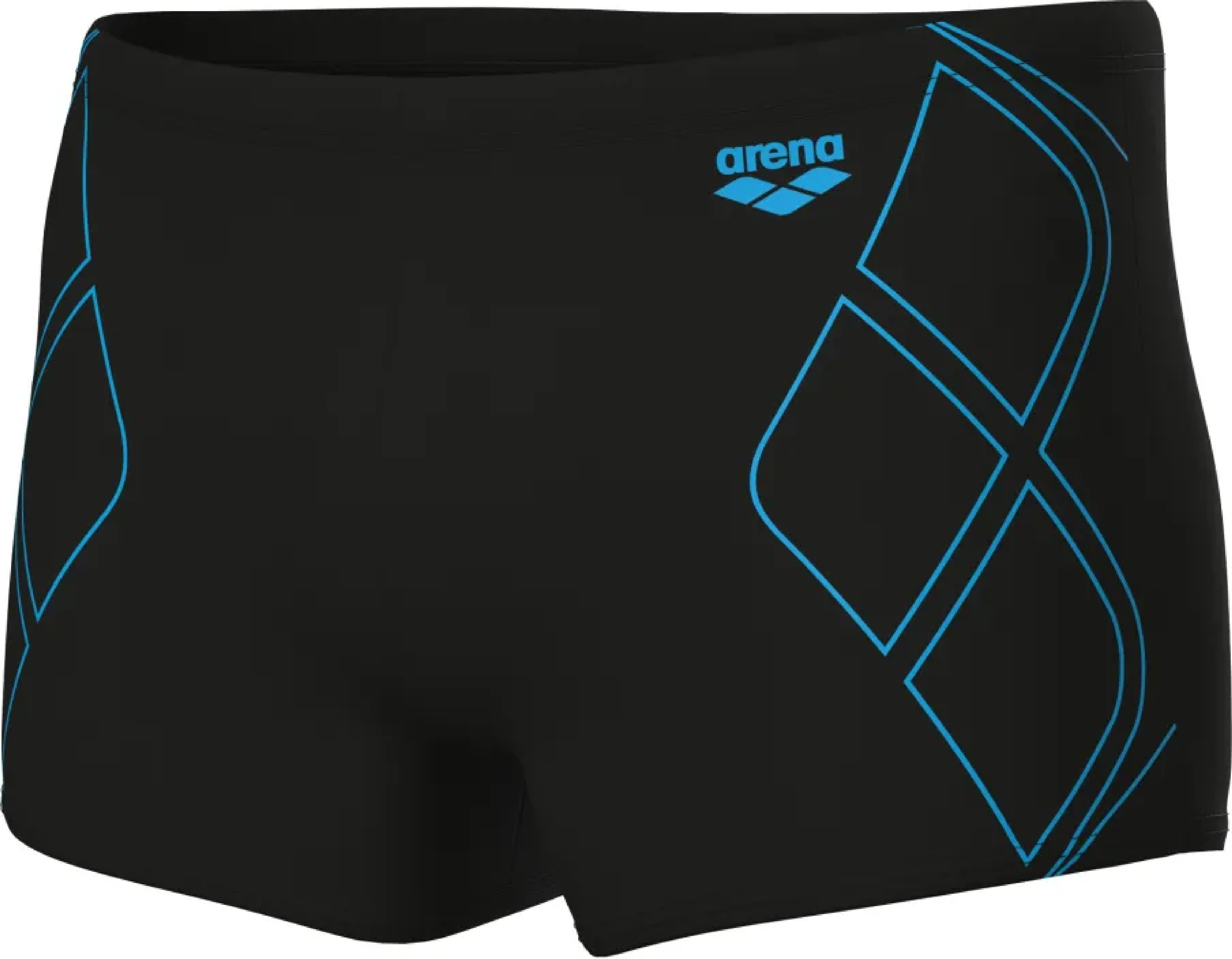 Плавки-шорты Arena Graphic Swim Short 009083-508 80 черные фото5