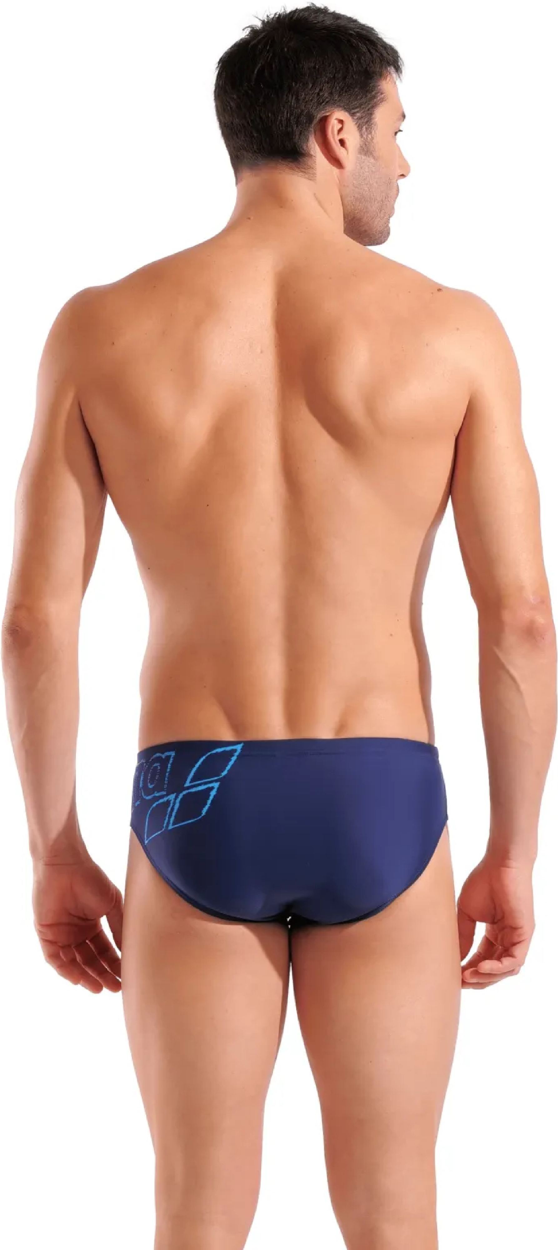 Плавки-слипы Arena Scratchy Swim Briefs 010282-700 90 темно-синие фото2