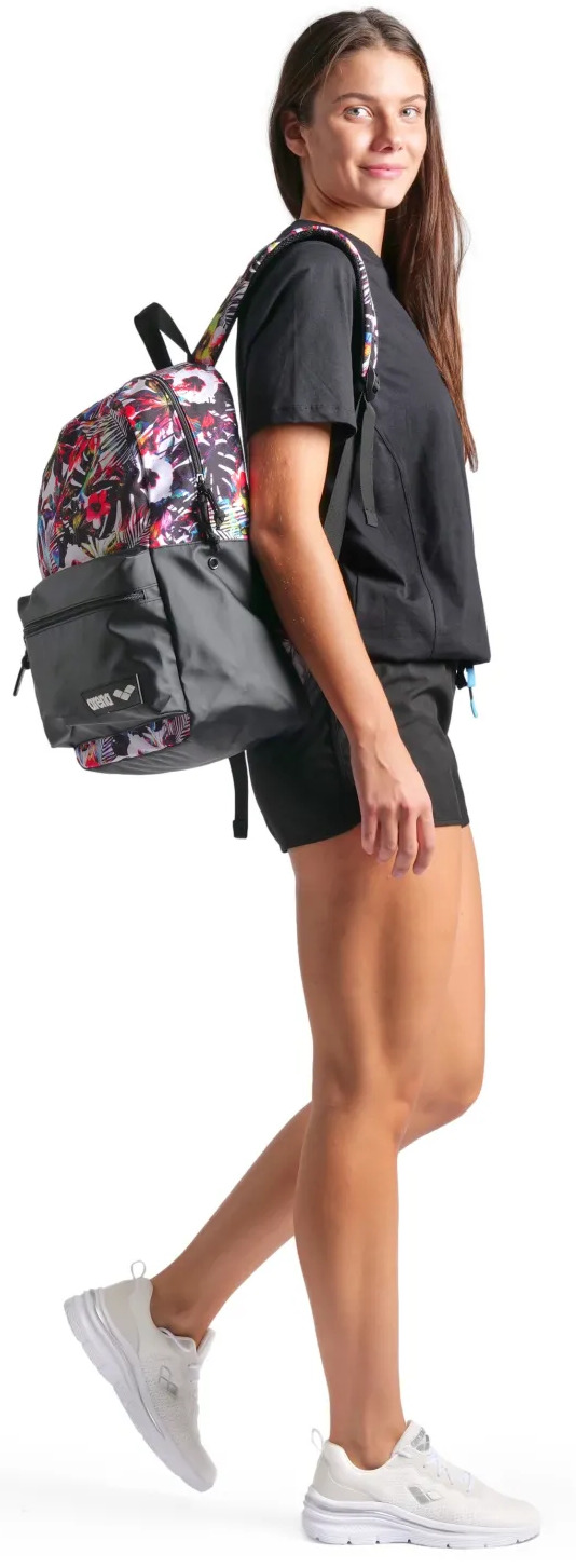 Рюкзак Arena Team Backpack 30 Allover 30L 002484-118 черный фото 