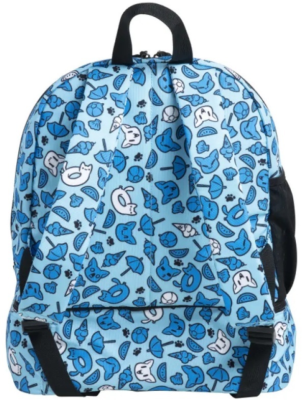 Рюкзак Arena Team Backpack Friends 004339-100 черный/голубой/белый фото