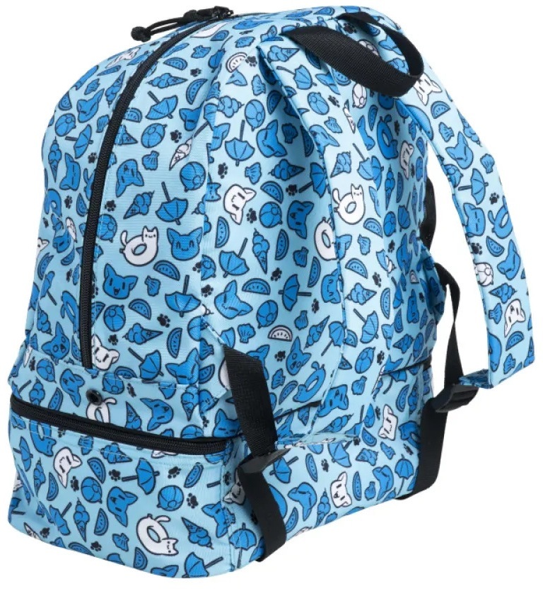 Рюкзак Arena Team Backpack Friends 004339-100 черный/голубой/белый фото