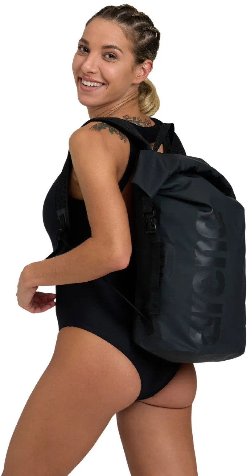 Рюкзак Arena Dry Backpack Big Logo 006279-500 черный фото 