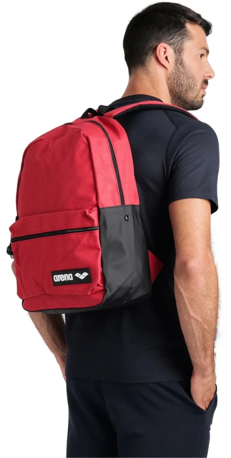 Рюкзак Arena Team Backpack 30L 002481-400 красный/черный фото 