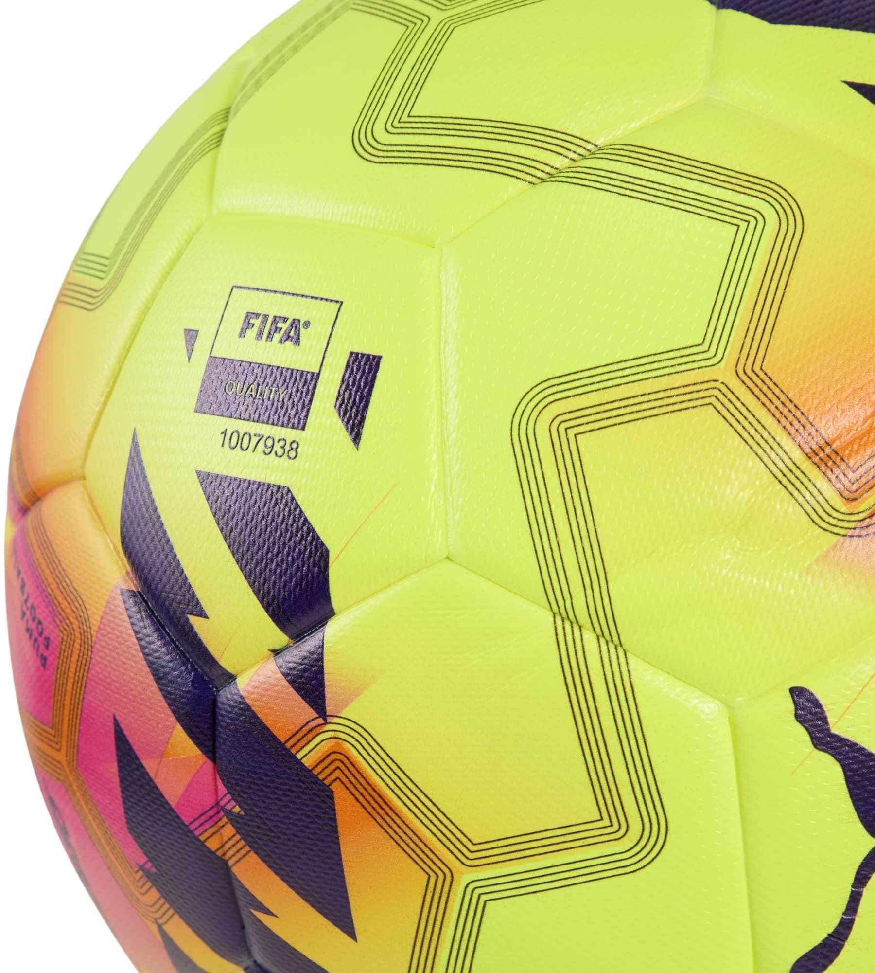 Мяч футбольный Puma Match PL Lights (FIFA Qty) 084705-01 №5 Желтый (4069157867740) фото 