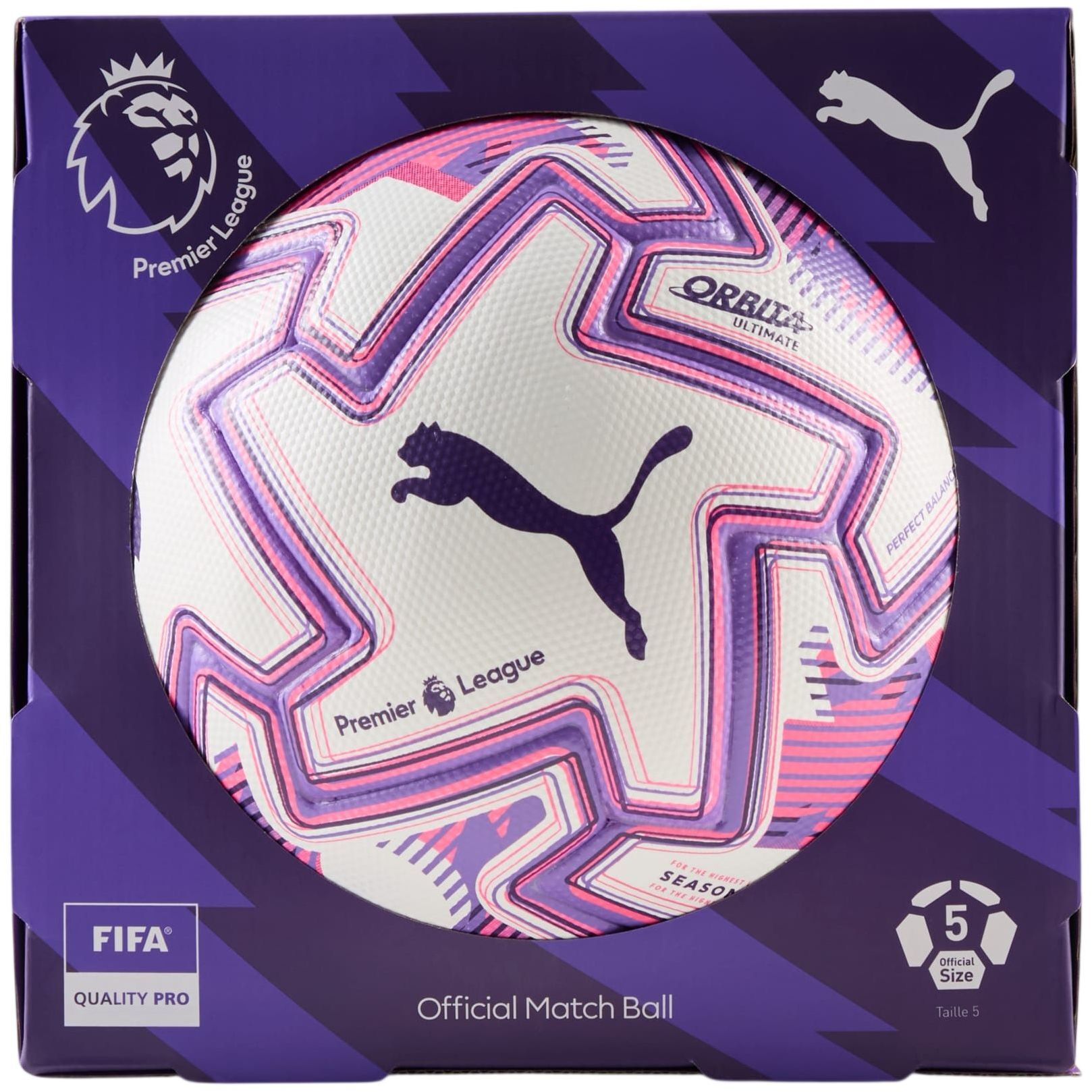 М'яч футбольний Puma Orbita Ultimate Premier League Brilliance (4069157866927)фото