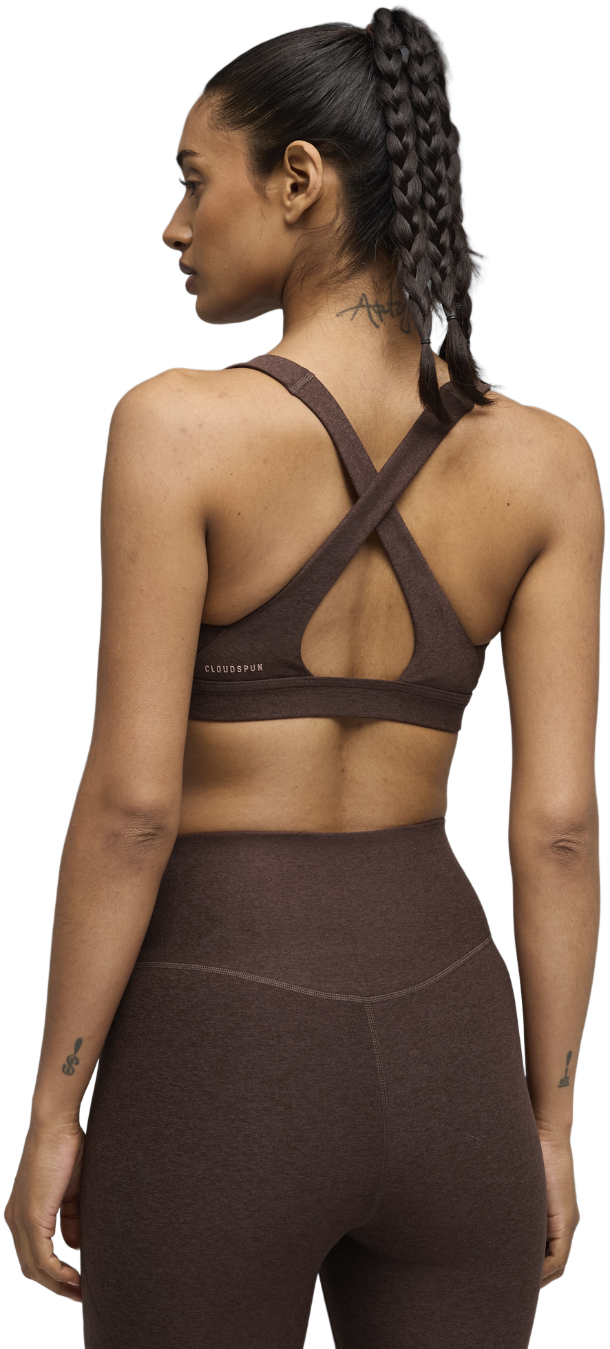 Топ женский Puma Cloudspun Bra - Mid 527462-13 XL шоколадный фото 