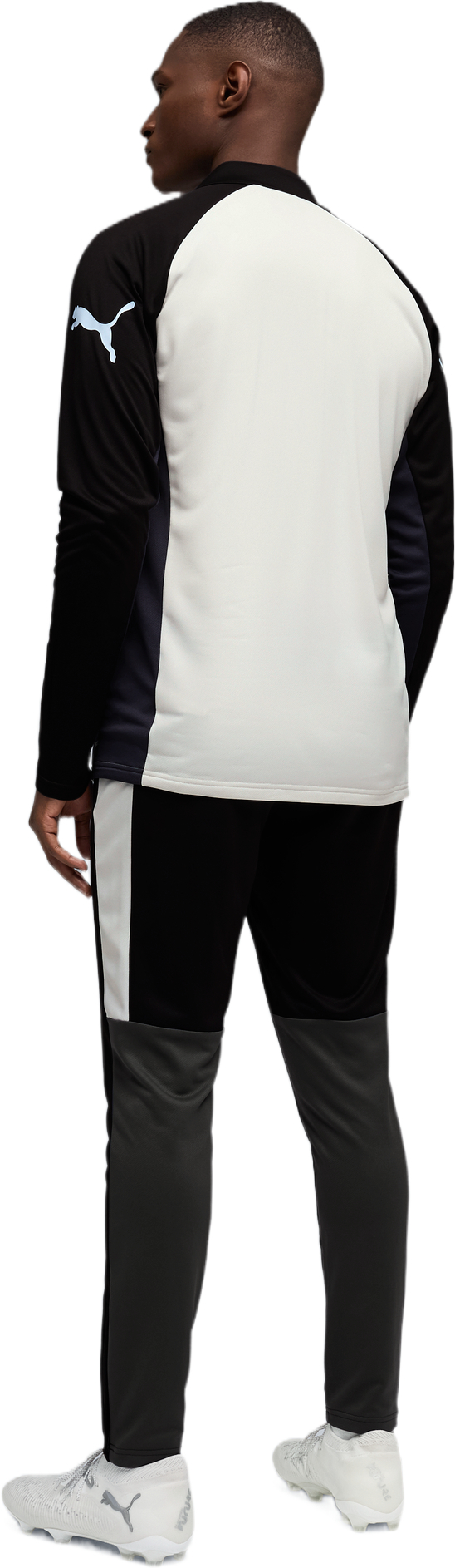 Спортивний костюм чоловічий Puma Individualliga Tracksuit 660576-02 M молочний/чорнийфото2