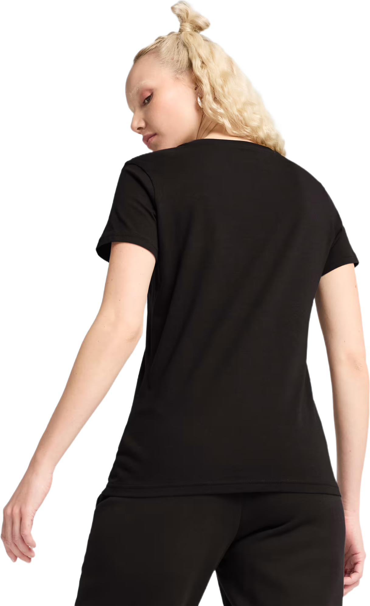 Футболка жіноча Puma Ess Tee 682374-01 S чорнафото
