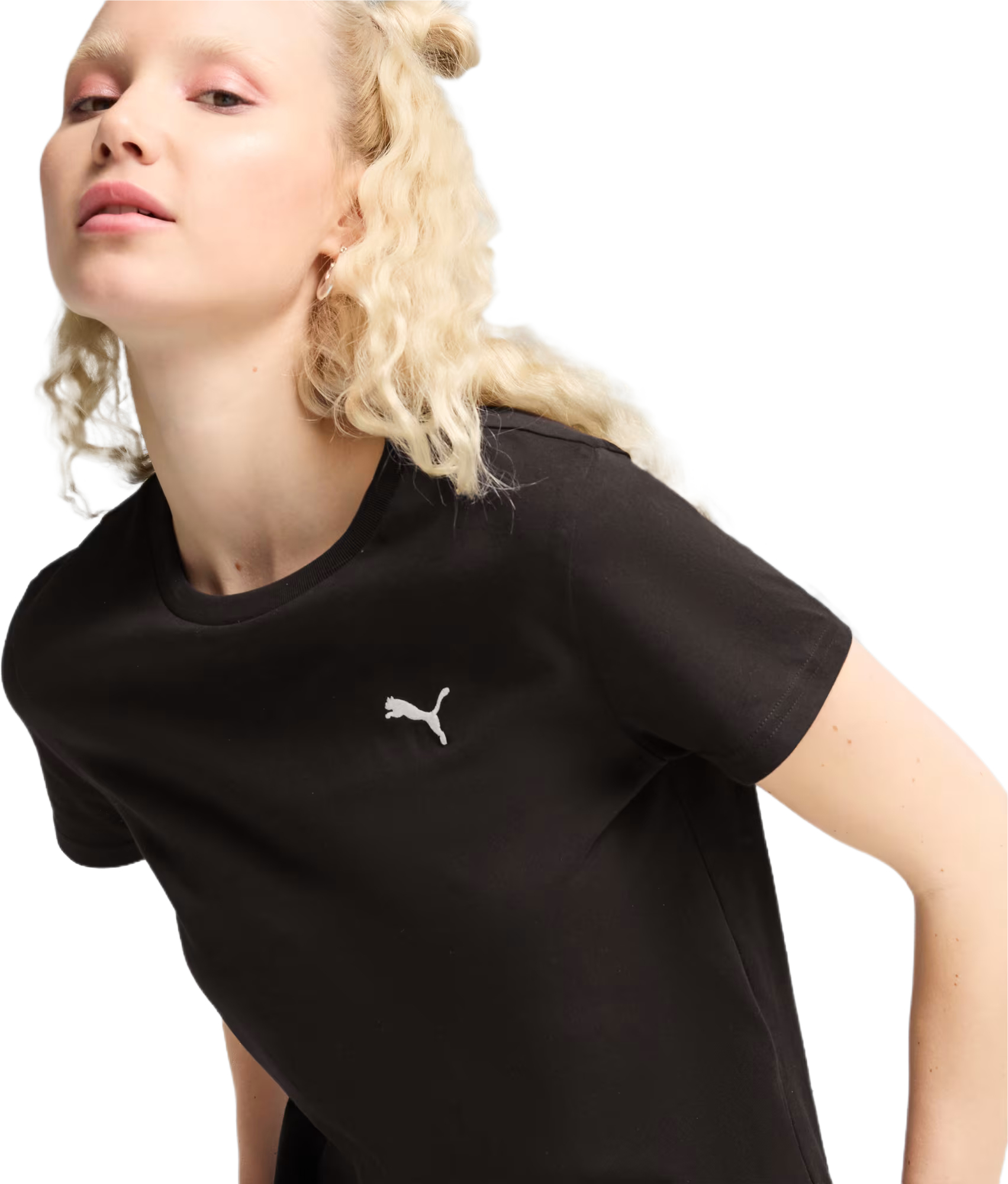Футболка жіноча Puma Ess Tee 682374-01 M чорнафото