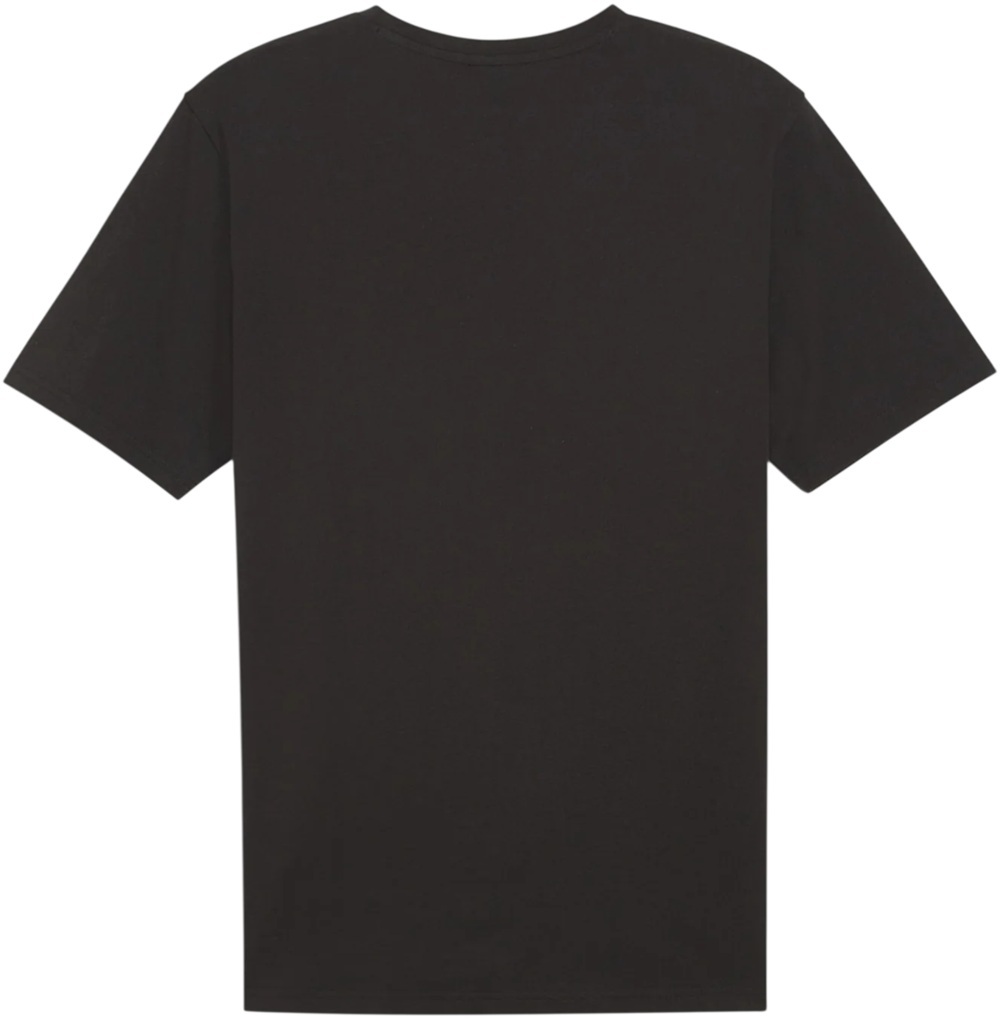 Футболка мужская Puma Teamrise Logo Jersey 658705-03 XXL черная/белая фото 