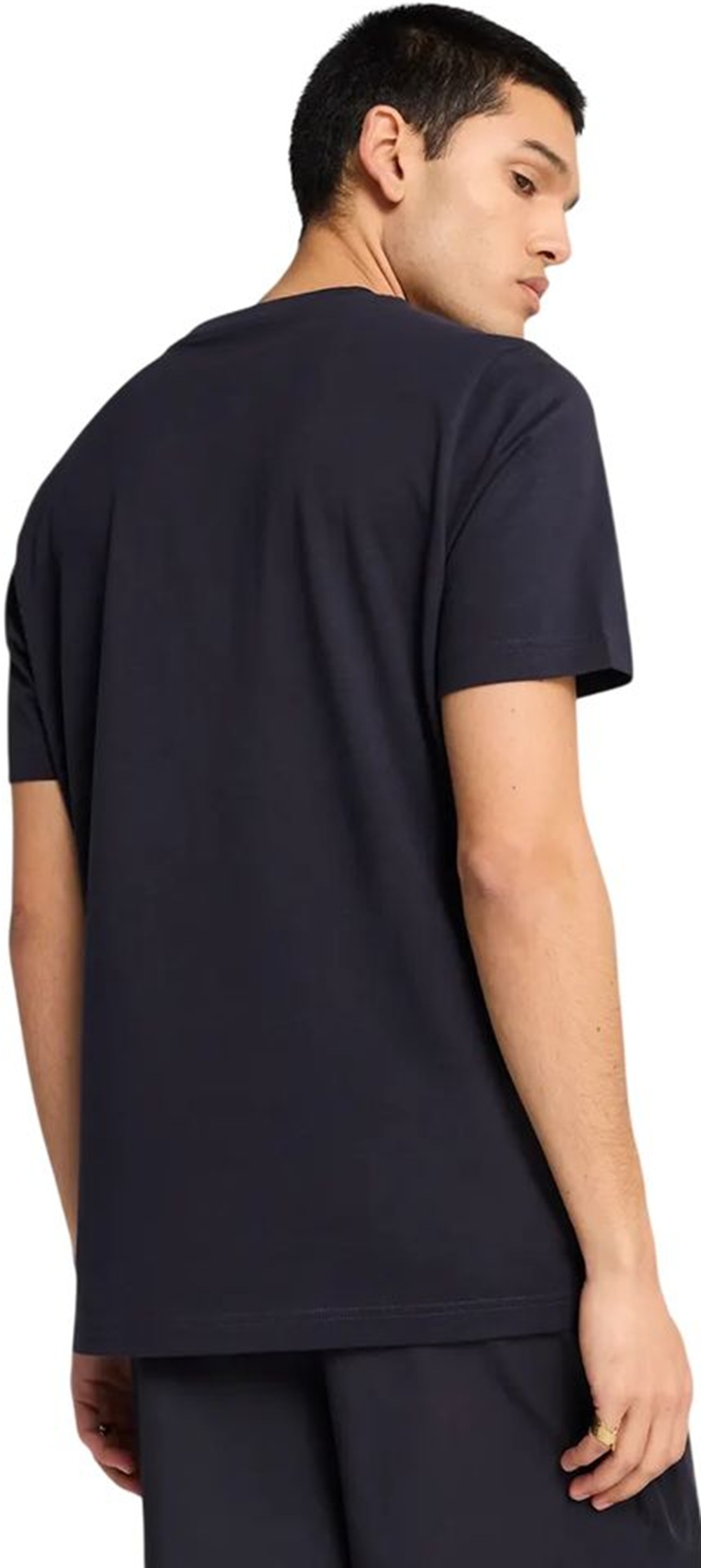 Футболка мужская Puma Ess No. 1 Logo Tee 682532-16 L темно-синяя фото 