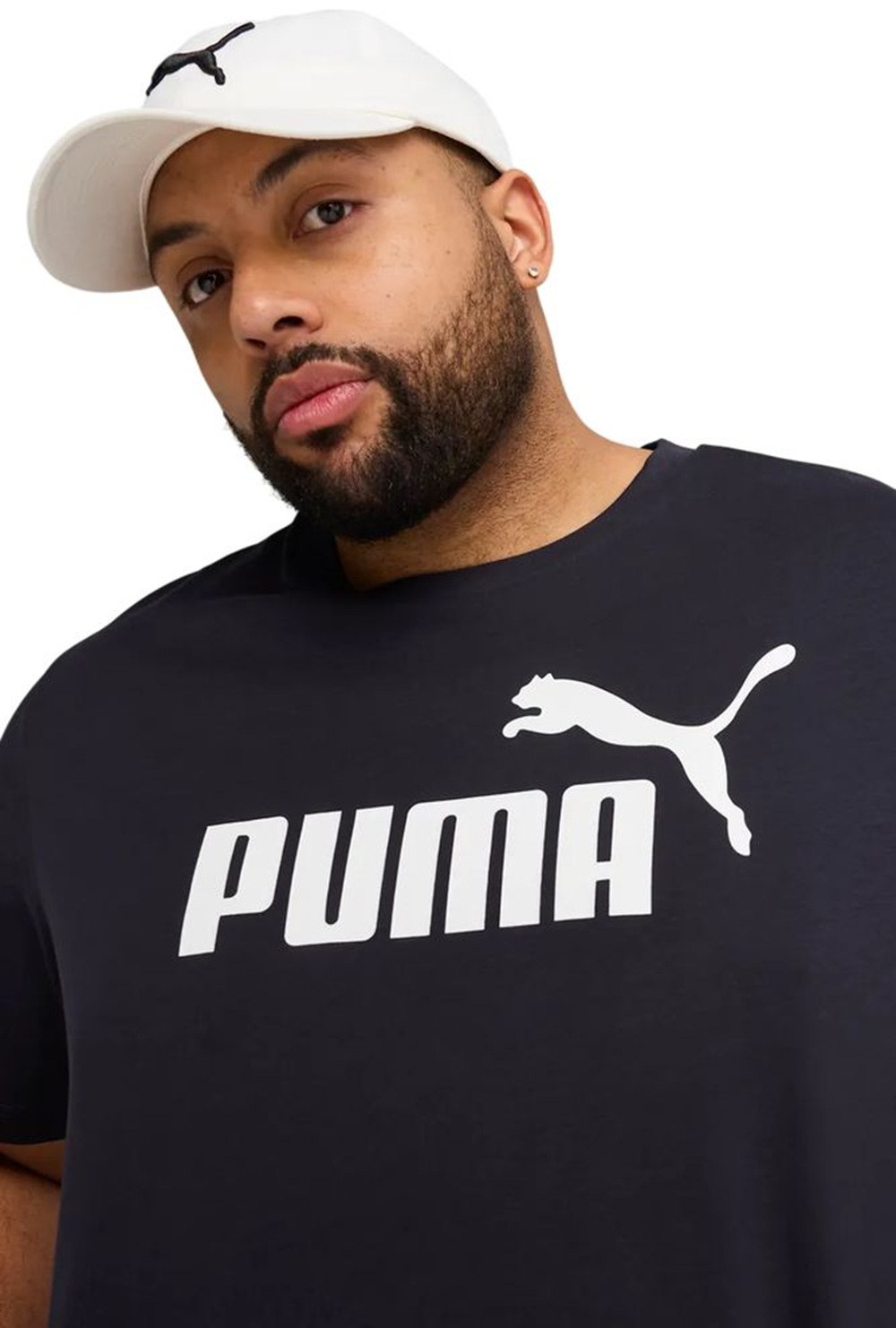 Футболка мужская Puma Ess No. 1 Logo Tee 682532-16 XL темно-синяя фото 