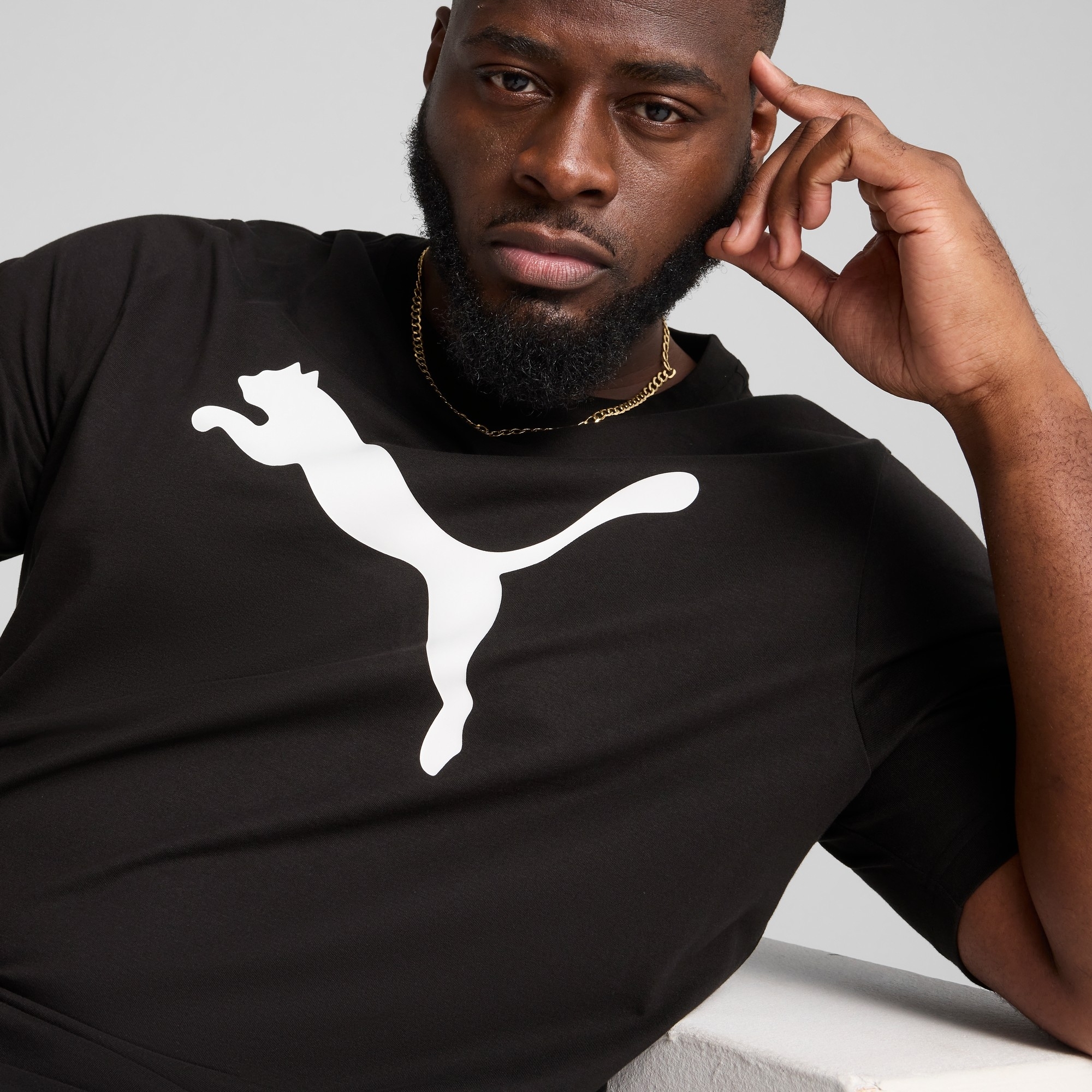 Футболка мужская Puma Ess Tee 682536-01 3XL черная фото 