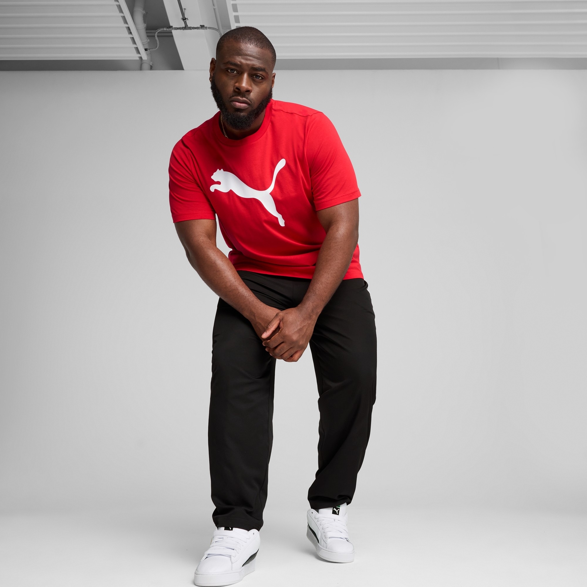 Футболка мужская Puma Ess Tee 682536-11 L красная фото 