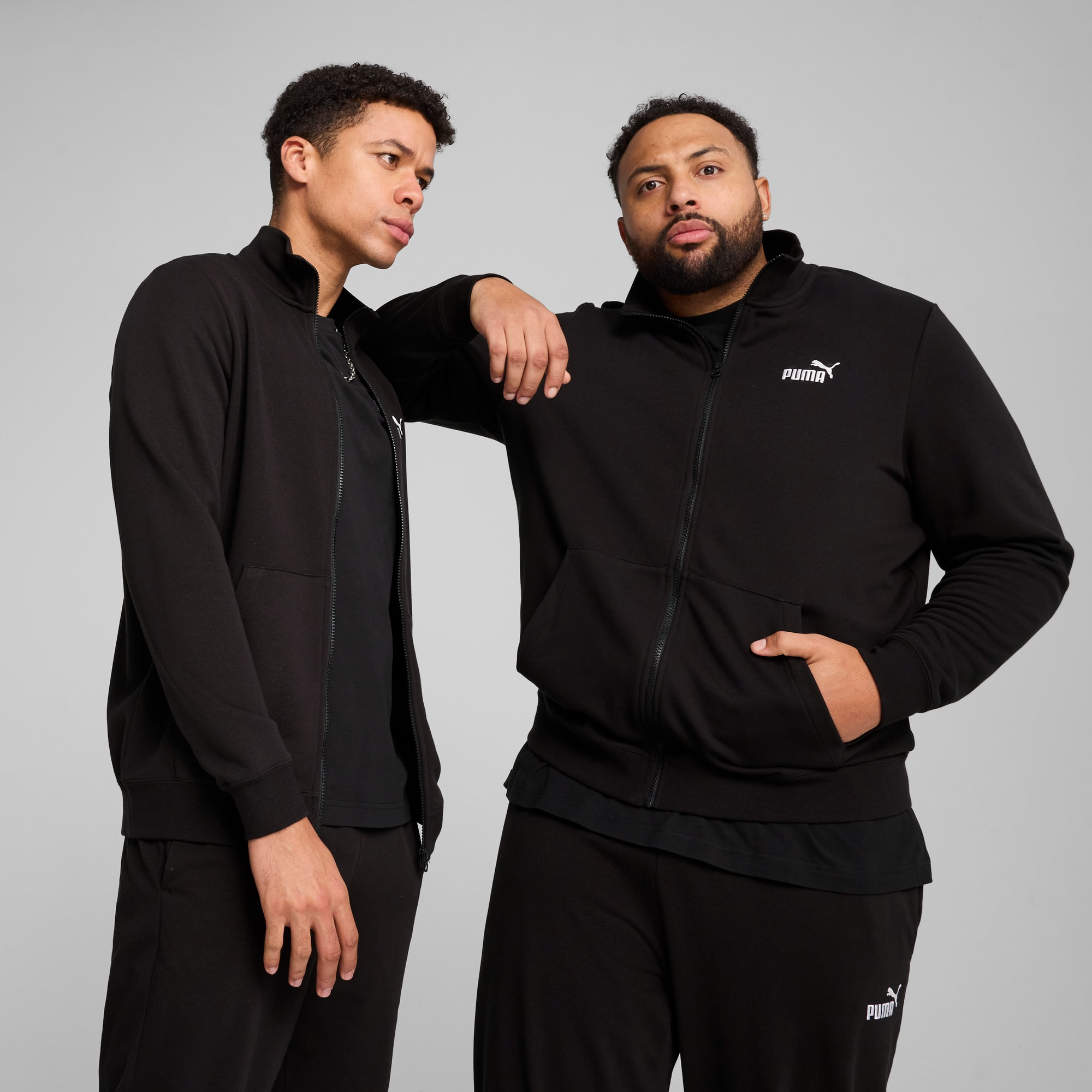Спортивная кофта мужская Puma Ess No. 1 Logo Track Jacket 682584-01 M черная фото 7