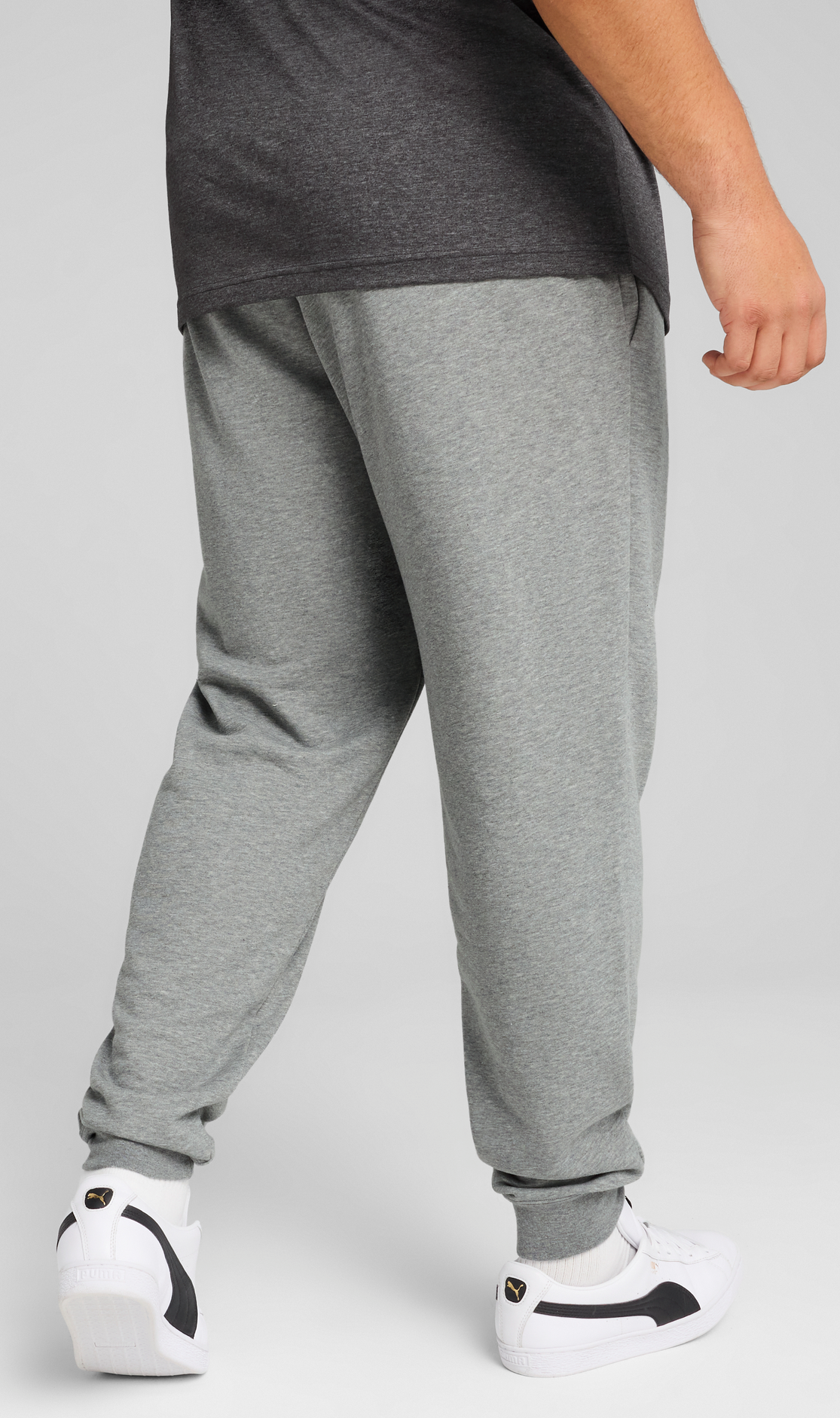 Спортивные штаны мужские Puma Ess No. 1 Logo Seatpants 682608-03 XXL серые фото 