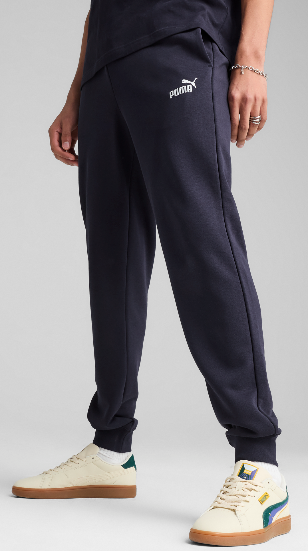 Спортивные штаны мужские Puma Ess No. 1 Logo Seatpants 682608-16 S темно-синие фото 3