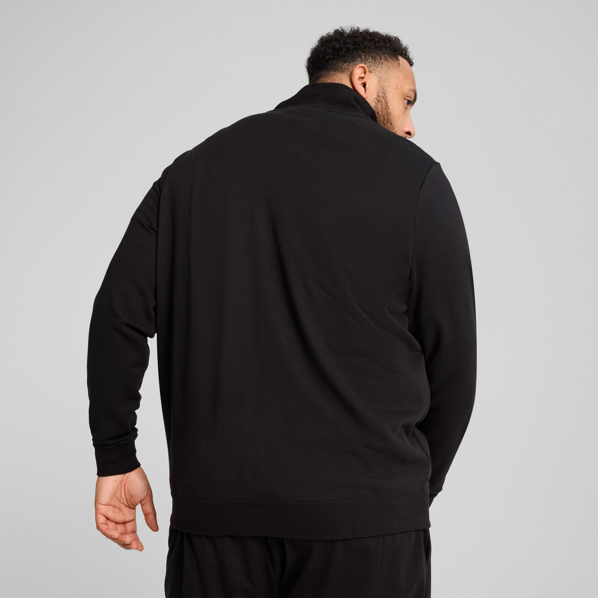 Спортивная кофта мужская Puma Ess No. 1 Logo Track Jacket 682584-01 XL черная фото 