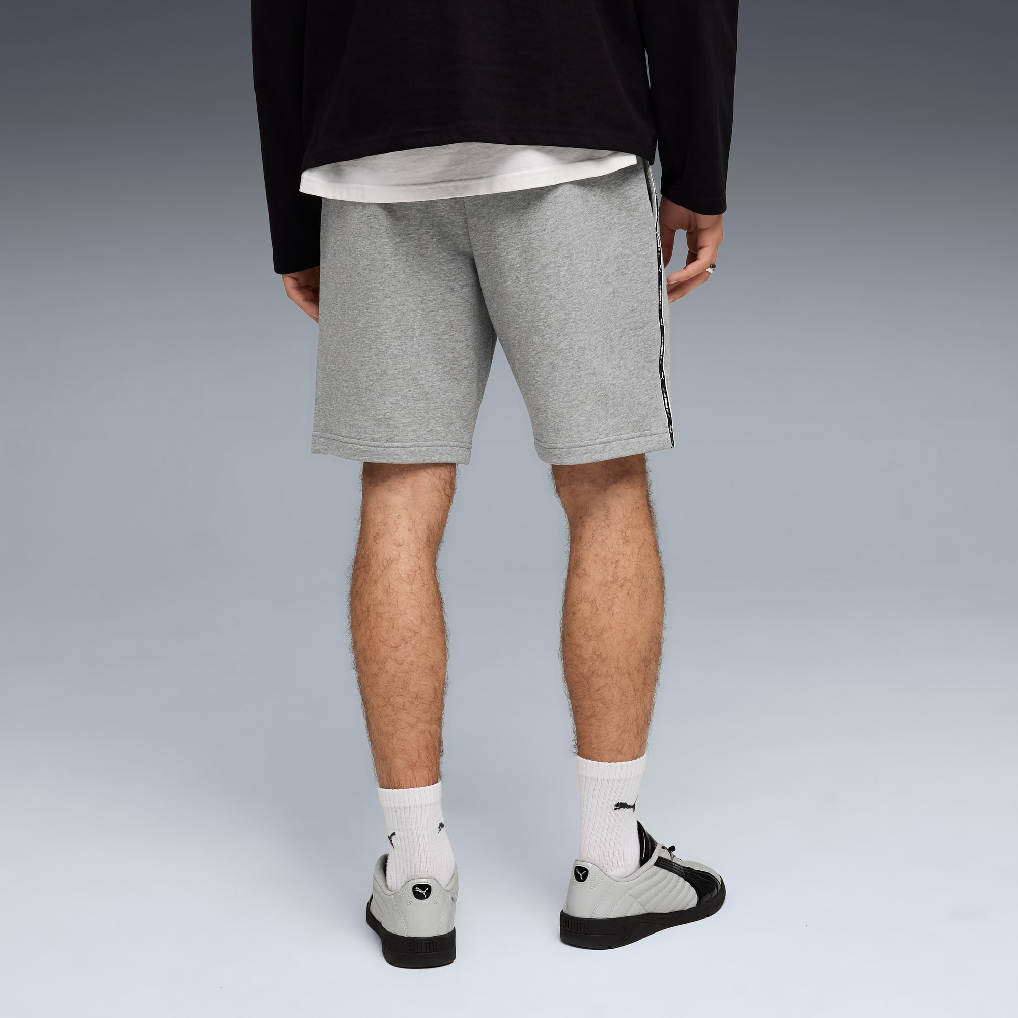 Спортивные шорты мужские Puma Ess Tape Shorts 691696-03 XL серые фото 4