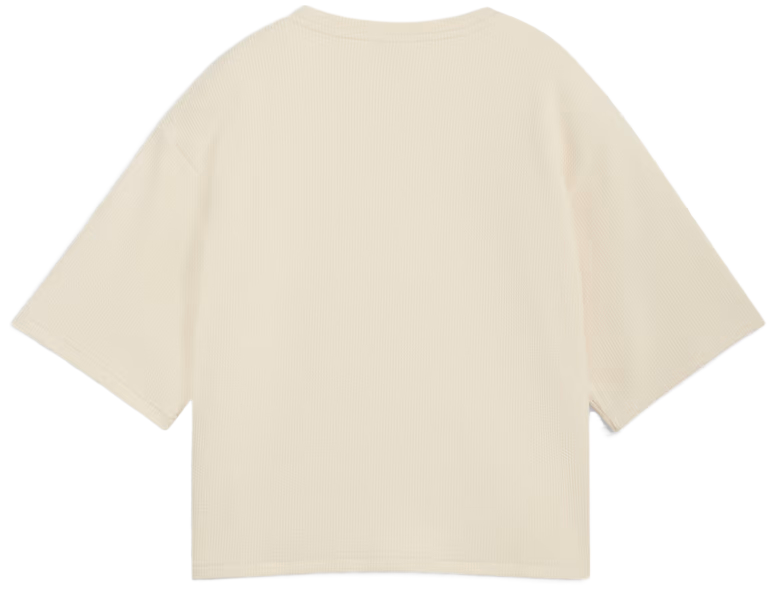 Футболка жіноча Puma Ess Elevated Tee 691813-87 S молочнафото