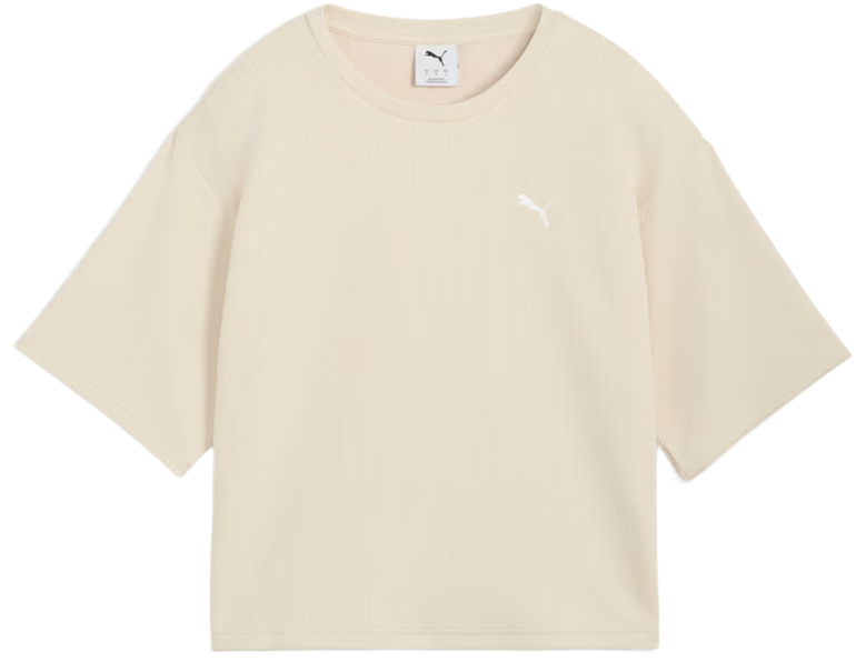 Футболка жіноча Puma Ess Elevated Tee 691813-87 S молочнафото