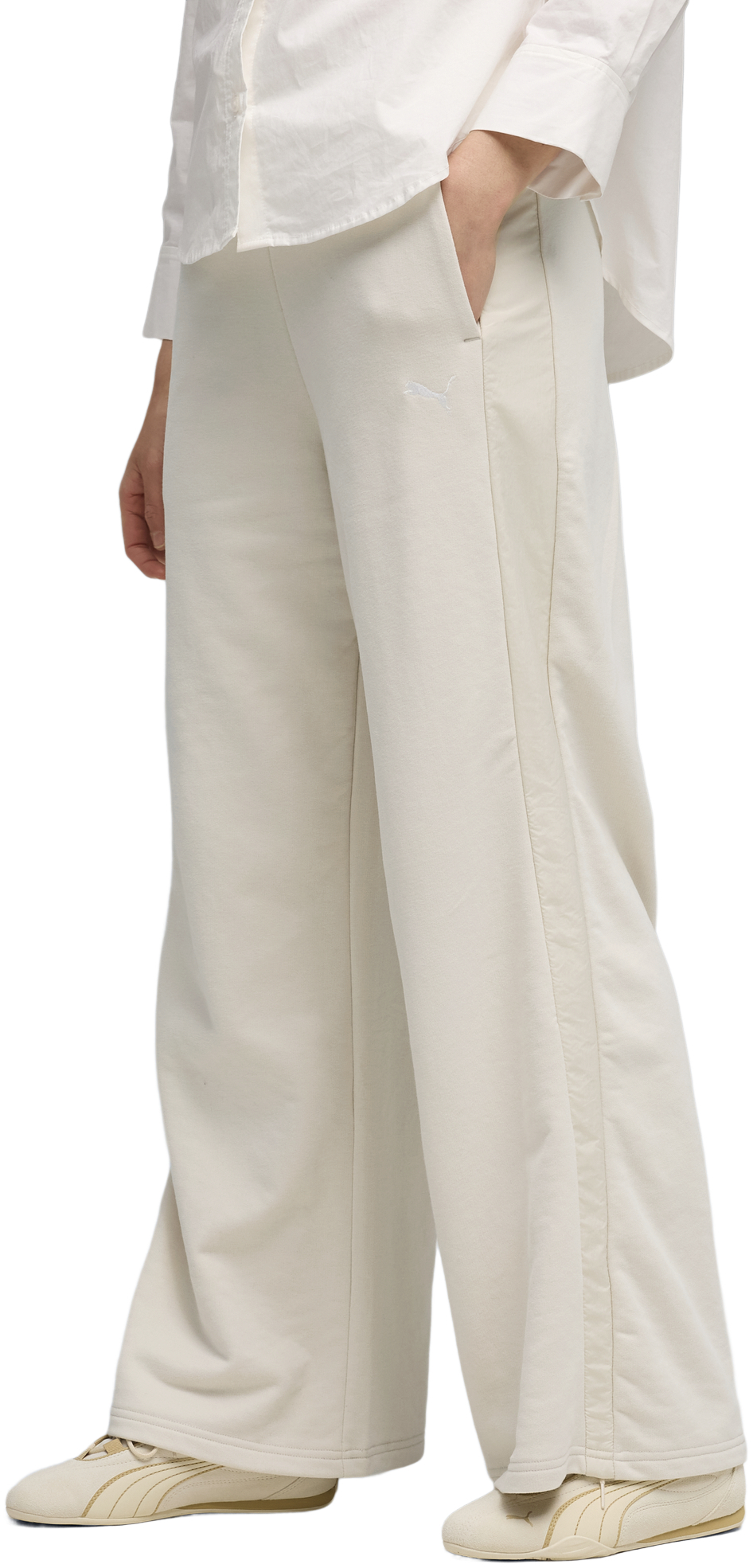 Спортивні штани жіночі Puma HER High-Waist Wide-Leg Pants 691889-87 XL молочніфото3