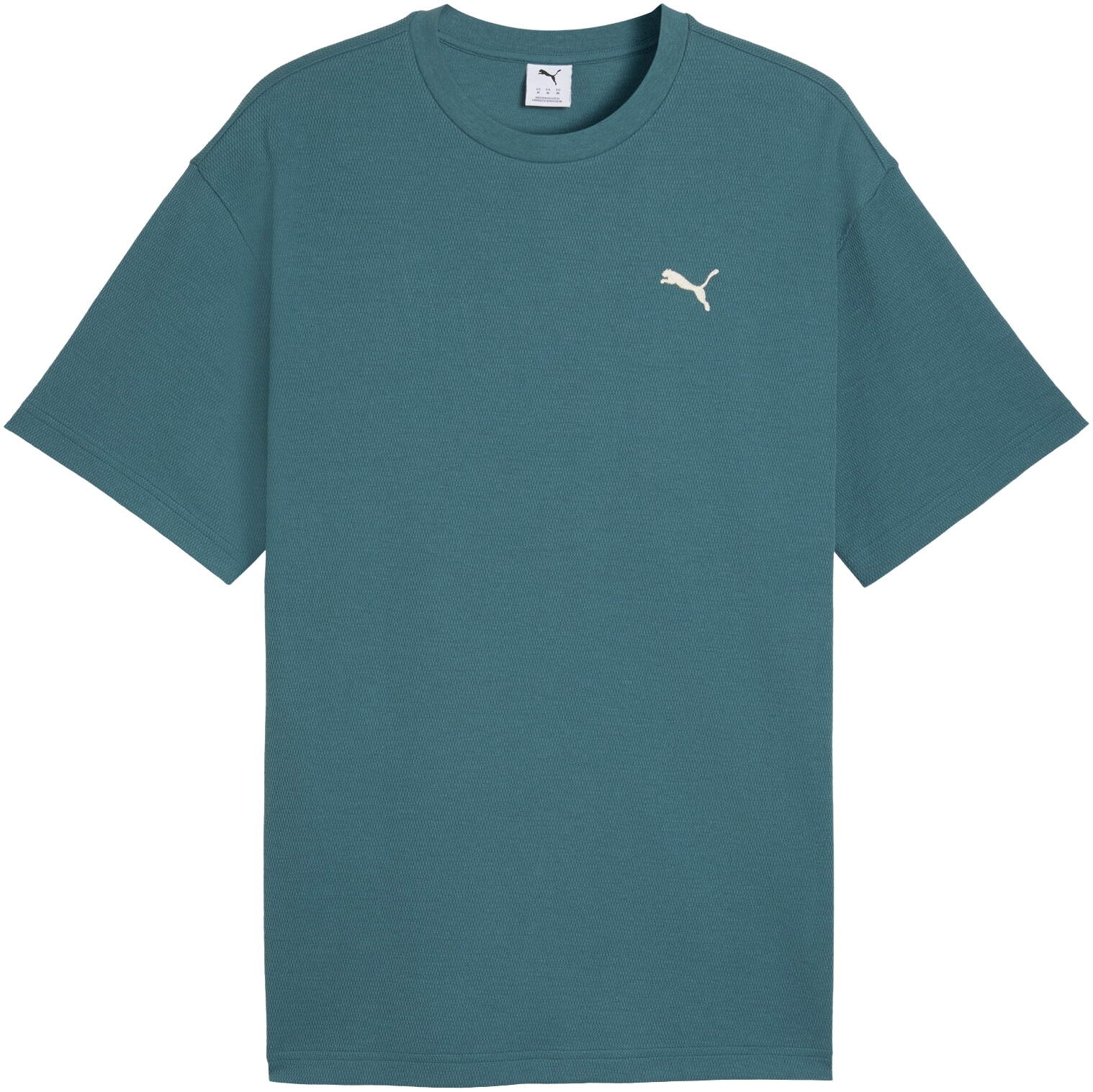Футболка мужская Puma Ess Elevated Relaxed Tee 692018-41 L изумрудная фото 