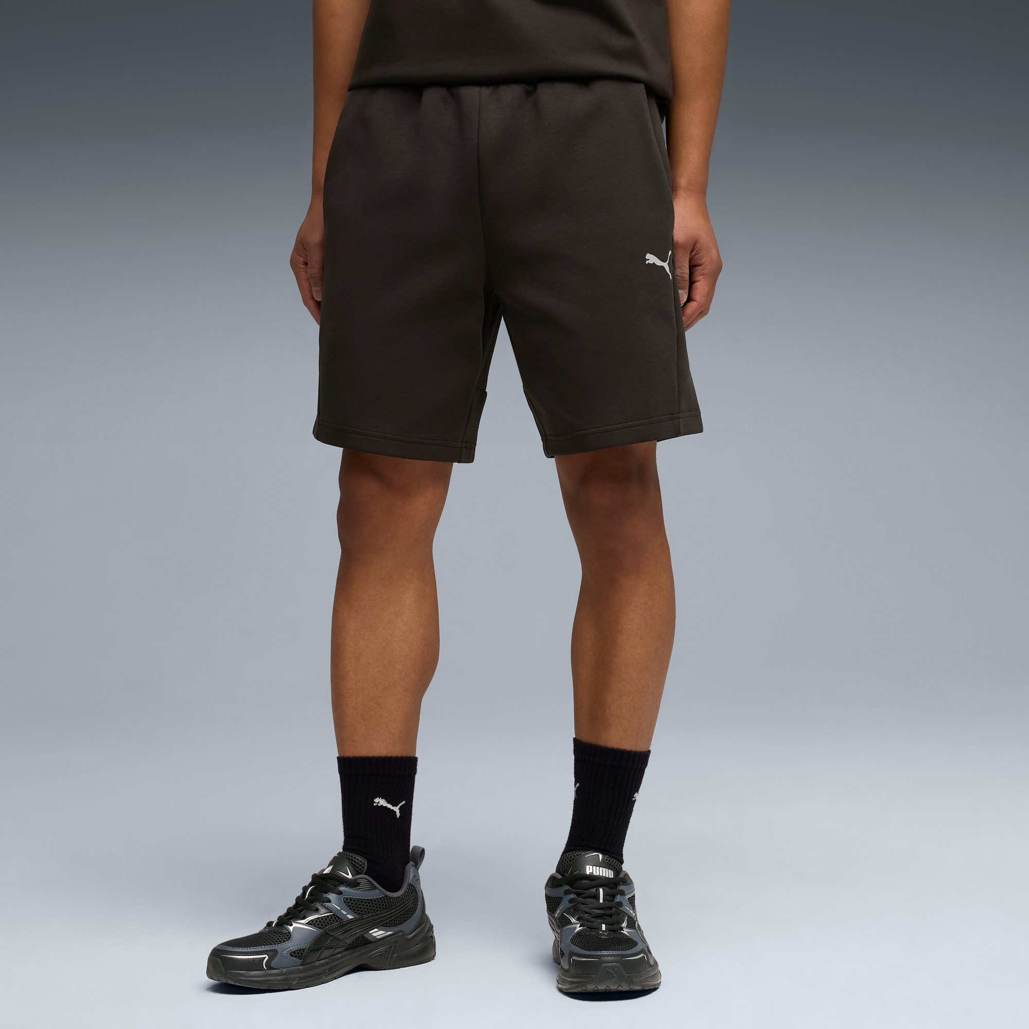 Спортивные шорты мужские Puma Pumatech Shorts 692182-01 L черные фото 