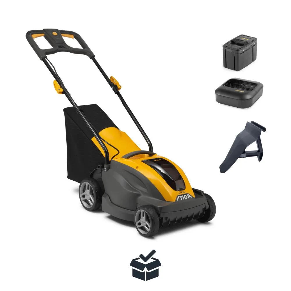 Газонокосилка аккумуляторная STIGA Combi336eKit 48В 2А·час 35л (COMBI336EKIT) фото 2