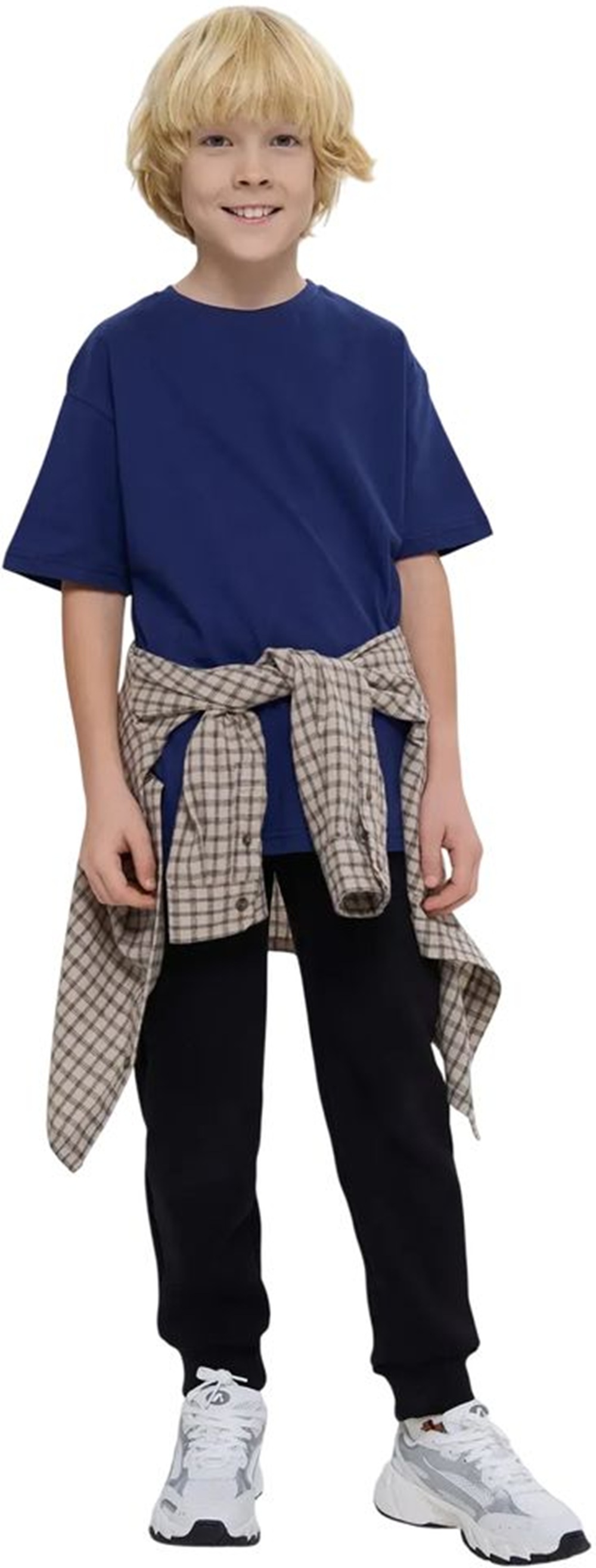 Футболка детская Roza 240250 152 вечерняя синяя фото 