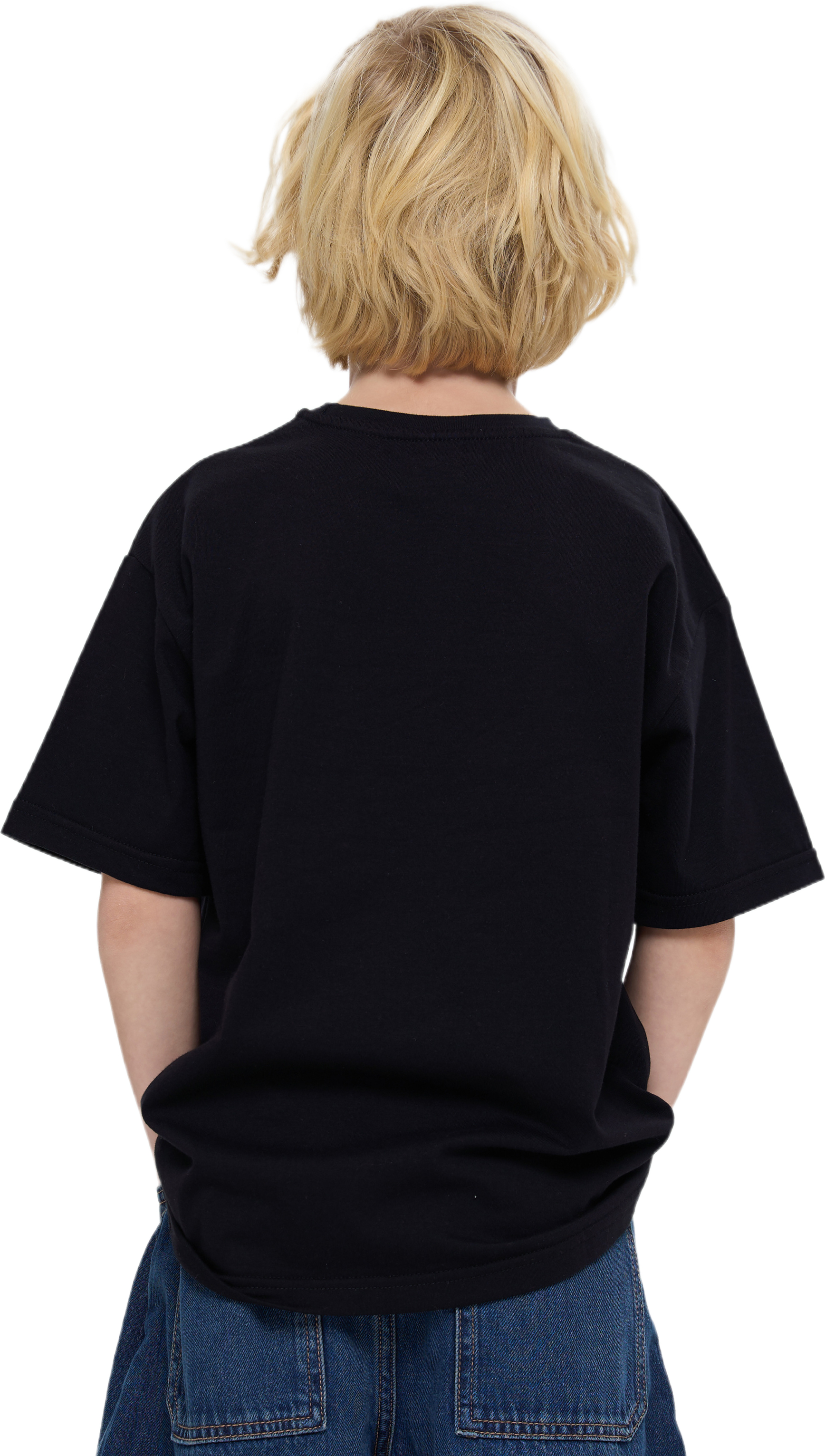 Футболка для мальчиков Roza 240660 128 чорная фото 2