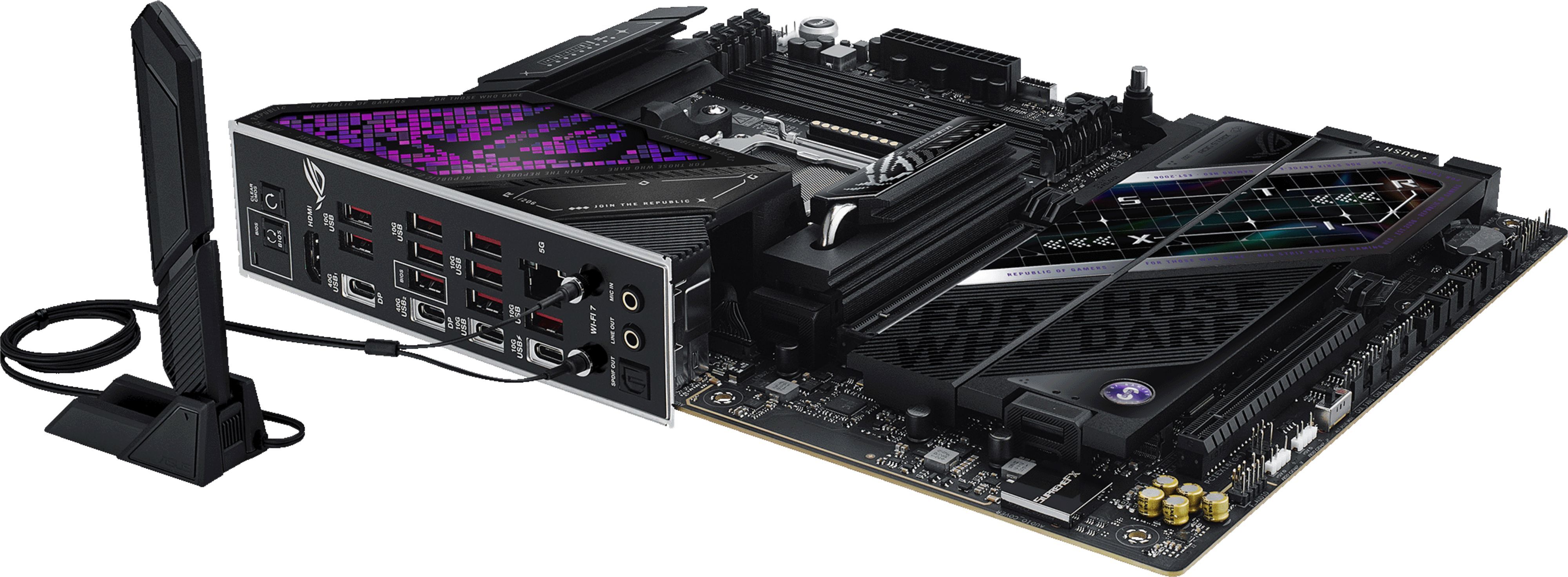 Материнcька плата ASUS ROG STRIX X870E-E GAMING WIFI7 NEO (90MB1P20-M0EAY0)фото12
