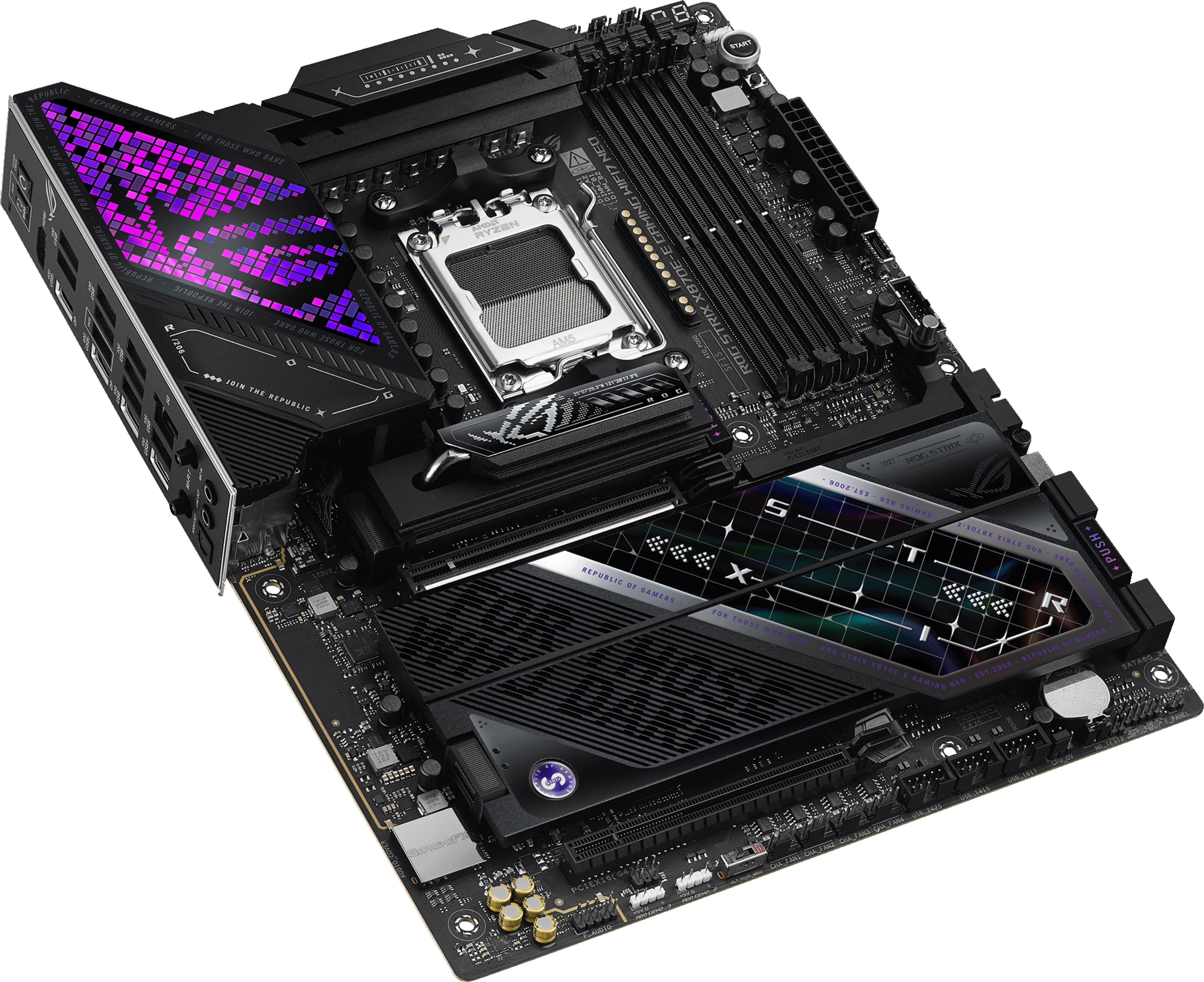 Материнcька плата ASUS ROG STRIX X870E-E GAMING WIFI7 NEO (90MB1P20-M0EAY0)фото8