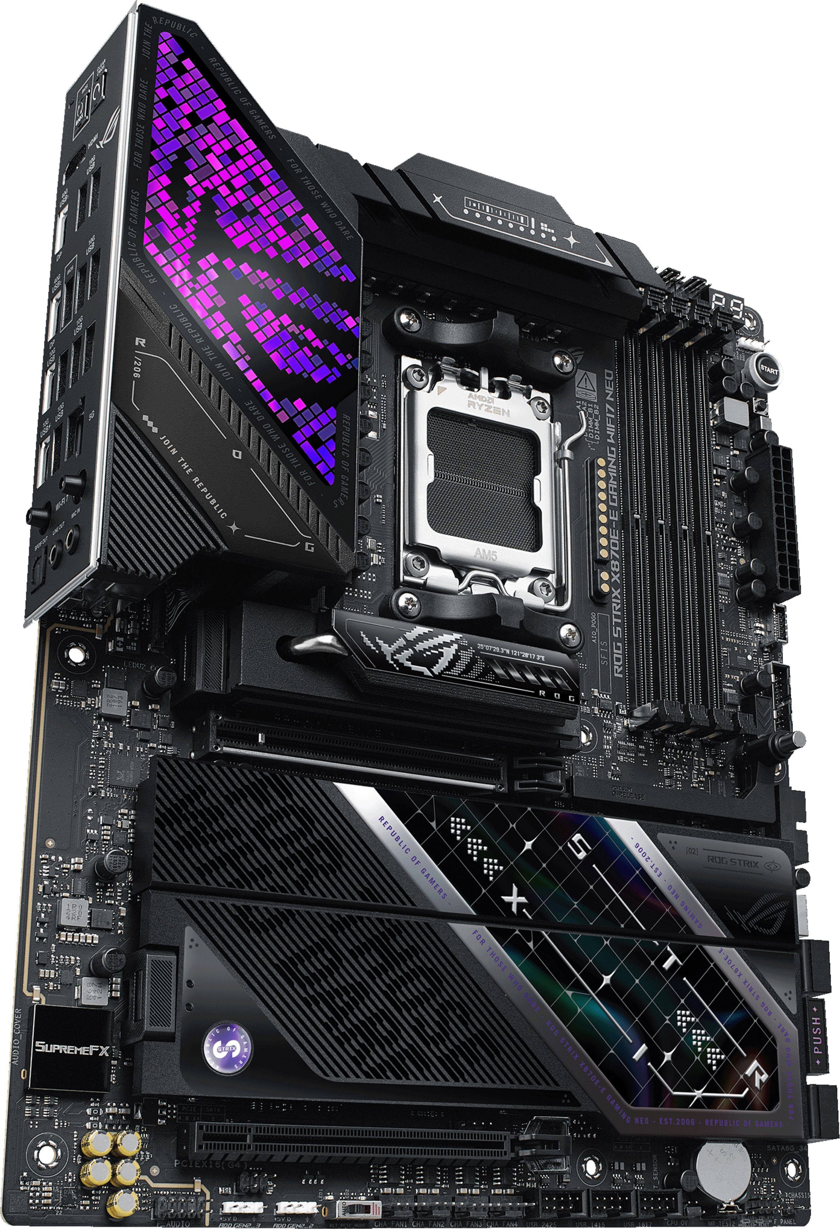 Материнcька плата ASUS ROG STRIX X870E-E GAMING WIFI7 NEO (90MB1P20-M0EAY0)фото5