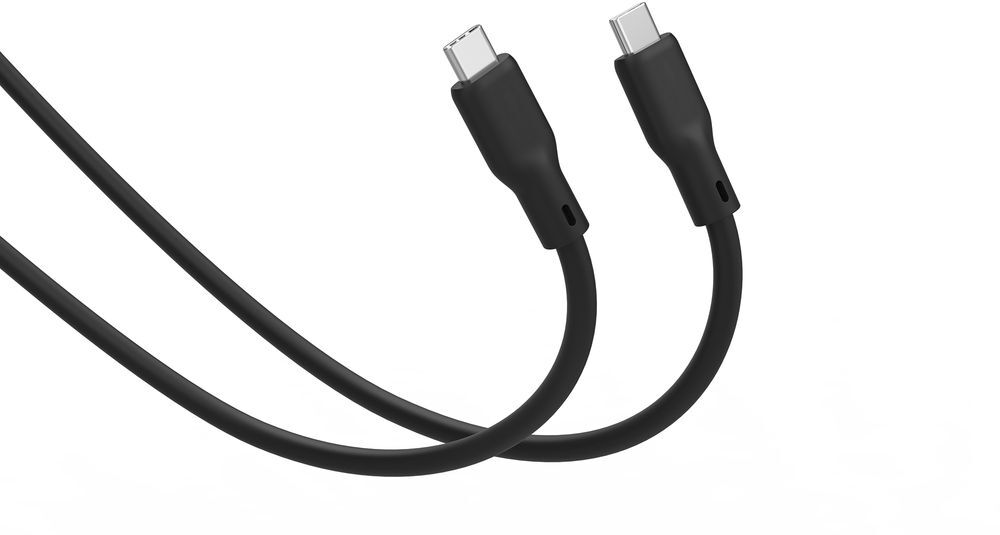 Кабель DIGITUS USB-C > USB-C USB4 2.0, 80G, 240W, 16K, 1м, Black (AK-300350-010-S) фото 
