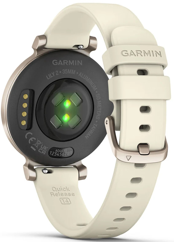 Смарт-годинник Garmin Lily 2 Cream Gold/Coconut Silicone (010-02839-70)фото
