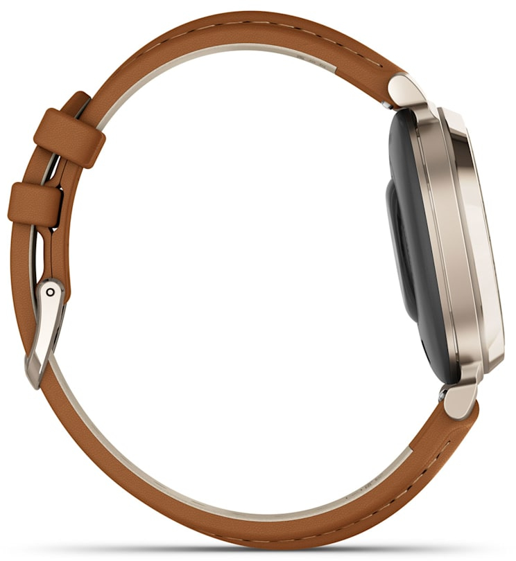 Смарт-годинник Garmin Lily 2 Classic Cream Gold/Tan (010-02839-02)фото