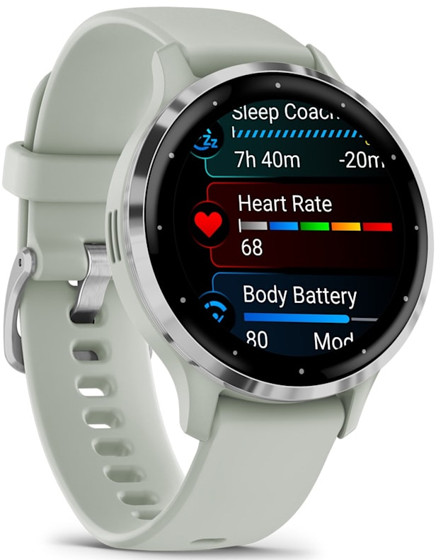 Смарт-годинник Garmin Venu 3S Sage Gray + Passivated (010-02785-01)фото