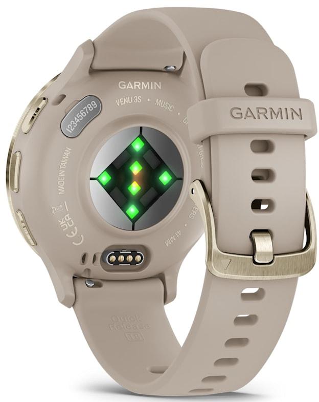 Смарт-годинник Garmin Venu 3S French Gray + Soft Gold (010-02785-02)фото