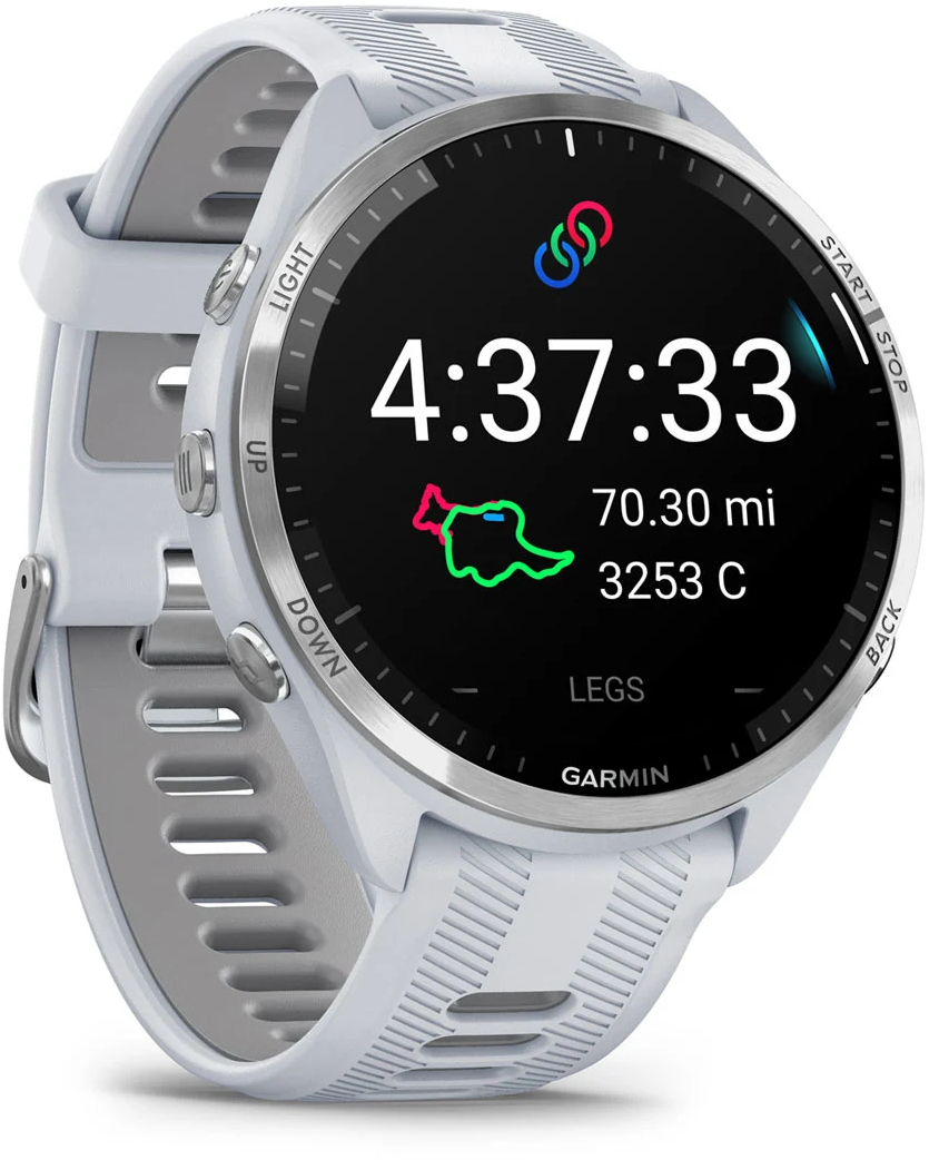Смарт-годинник Garmin Forerunner 965 Whitestone (010-02809-11)фото
