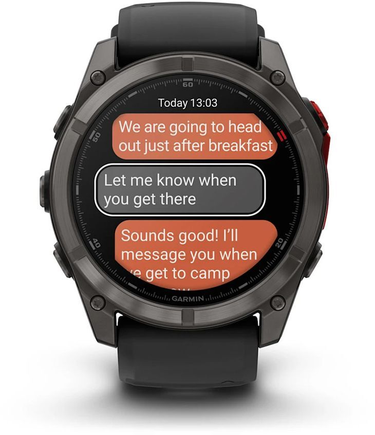 Смарт-часы Garmin Fenix 8 MicroLED (010-03380-05) фото 