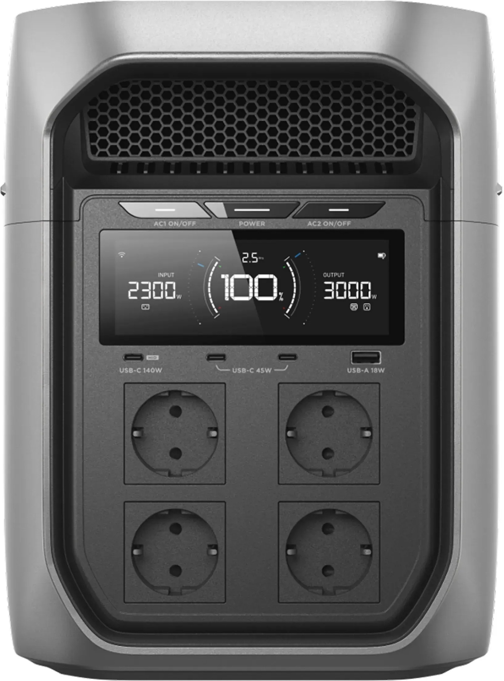 Зарядна портативна електростанція EcoFlow DELTA 3 Max Plus (EFD3MP-EU-CBOX)фото