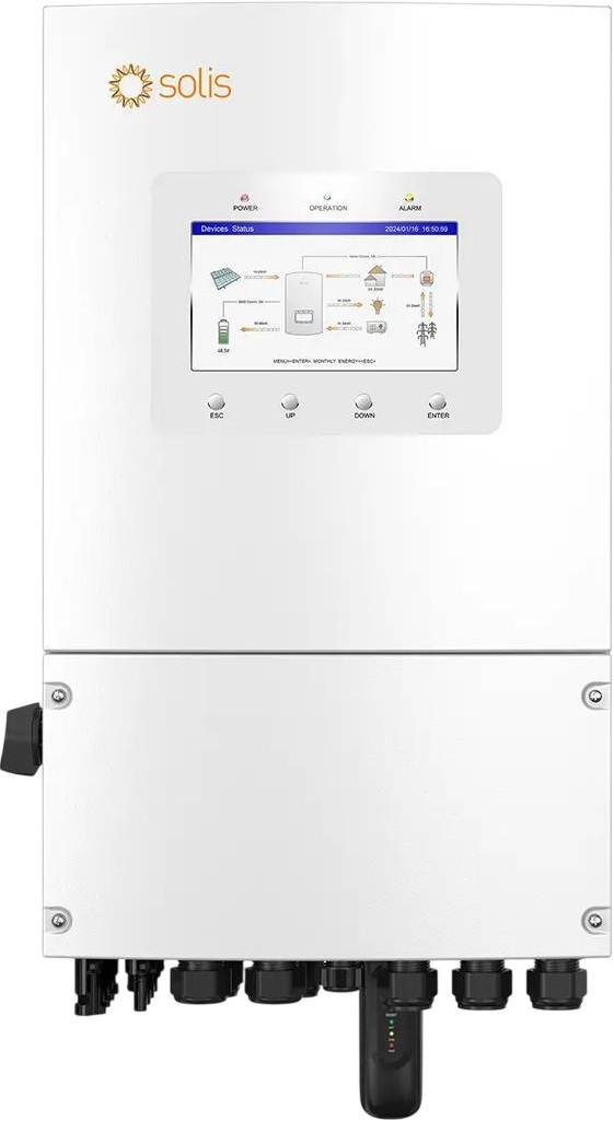 Комплект резервного питания Solis SL-EH1P5K-ELA05 (1ф, 5kW, 51.2V, 100 Ah, LiFePO4) фото 2