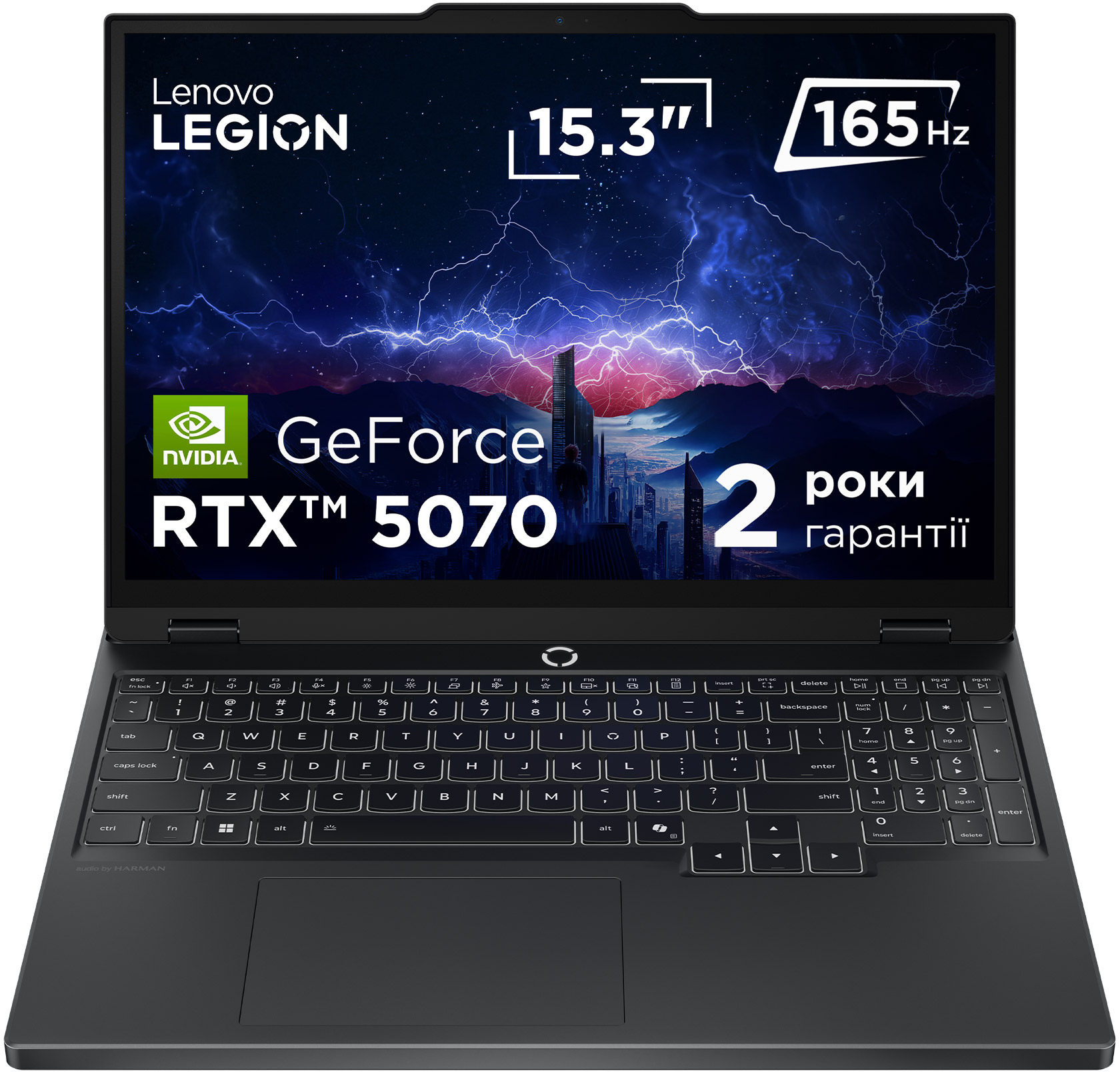 Ноутбук LENOVO Legion 5 15IRX10 Eclipse Black (83LY00THRA)фото
