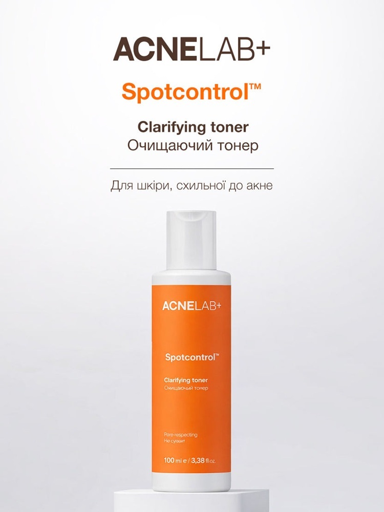 Очищающий тонер ACNELAB+ Spotcontrol Clarifying toner 100 мл фото 4