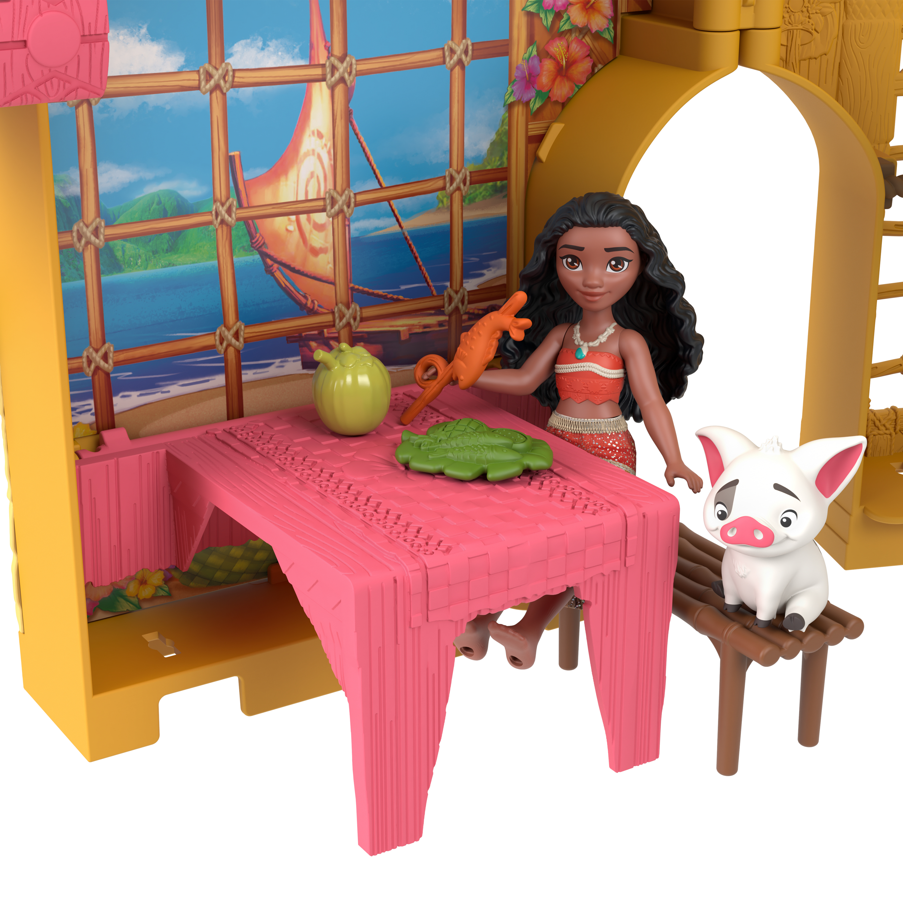 Замок принцессы с мини-куклой Ваяна Disney Princess (JDP58) фото4