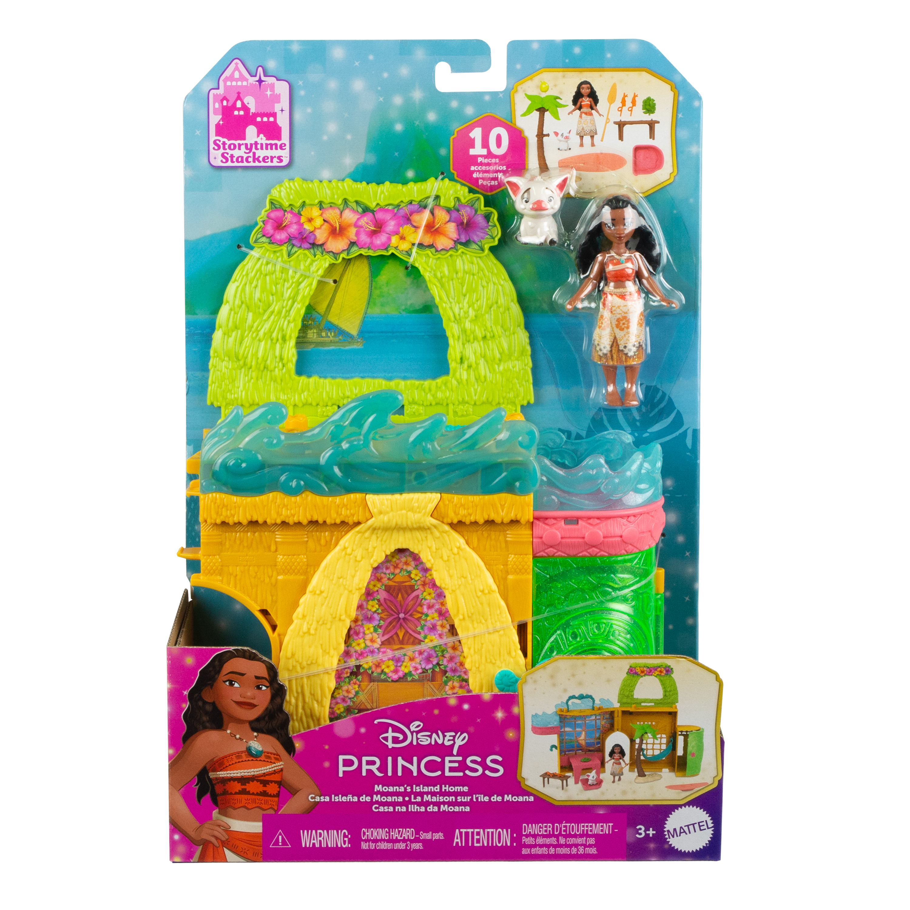 Замок принцессы с мини-куклой Ваяна Disney Princess (JDP58) фото6