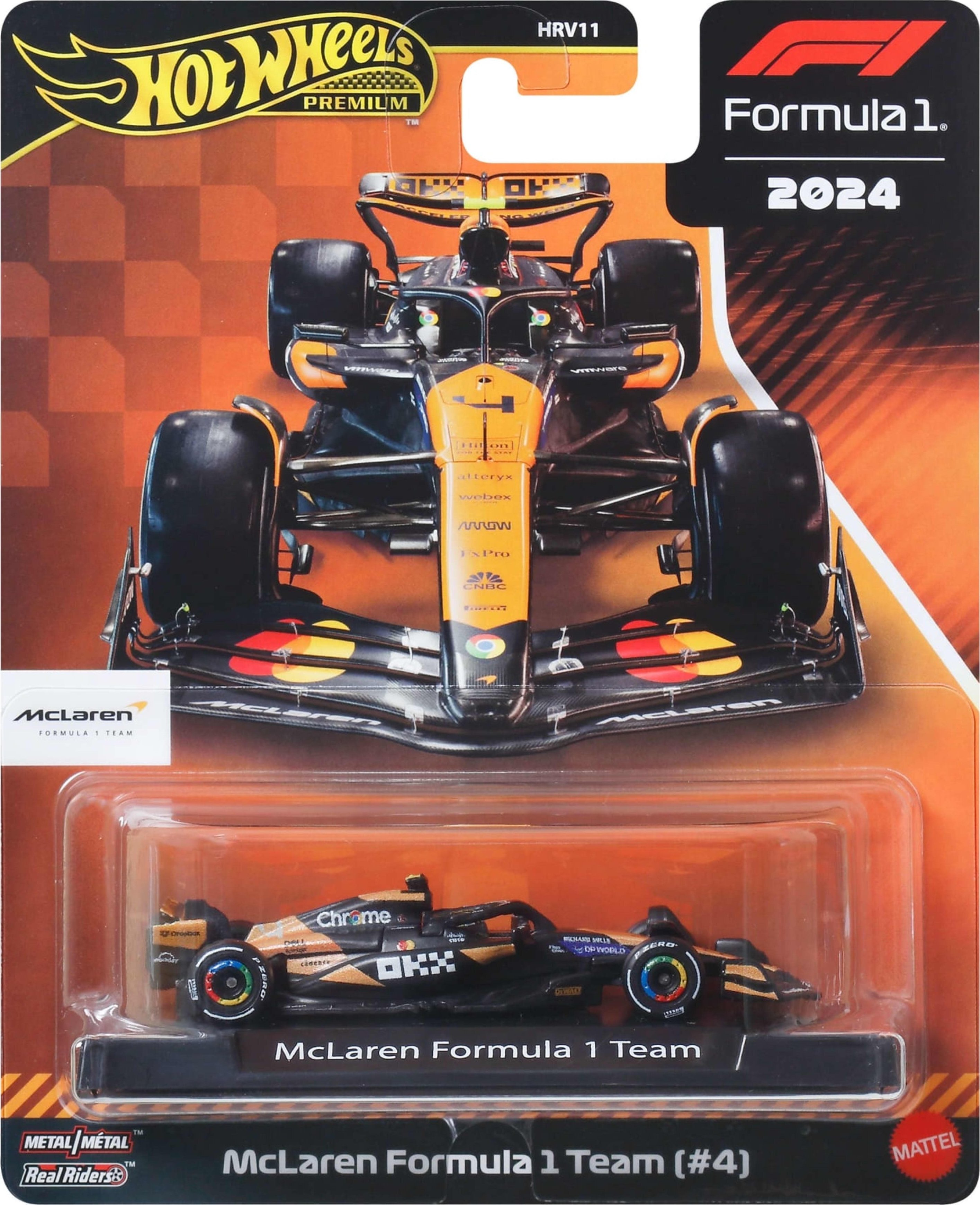 Коллекционный болид McLaren 2024 Lando Norris Formula 1 Hot Wheels (JBM11) фото6